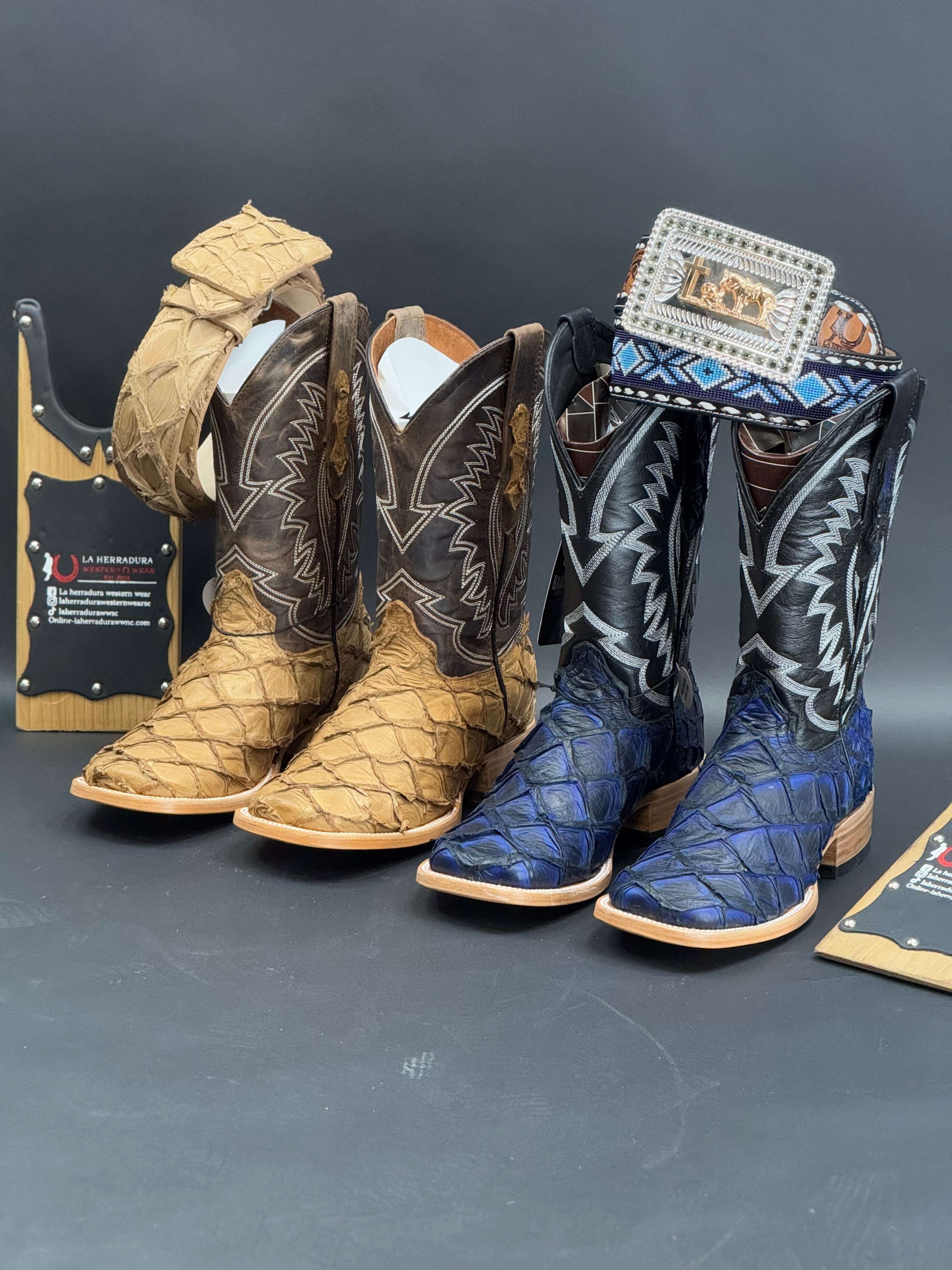 Fish Boots/botas de pescado Laherradurawwnc.com