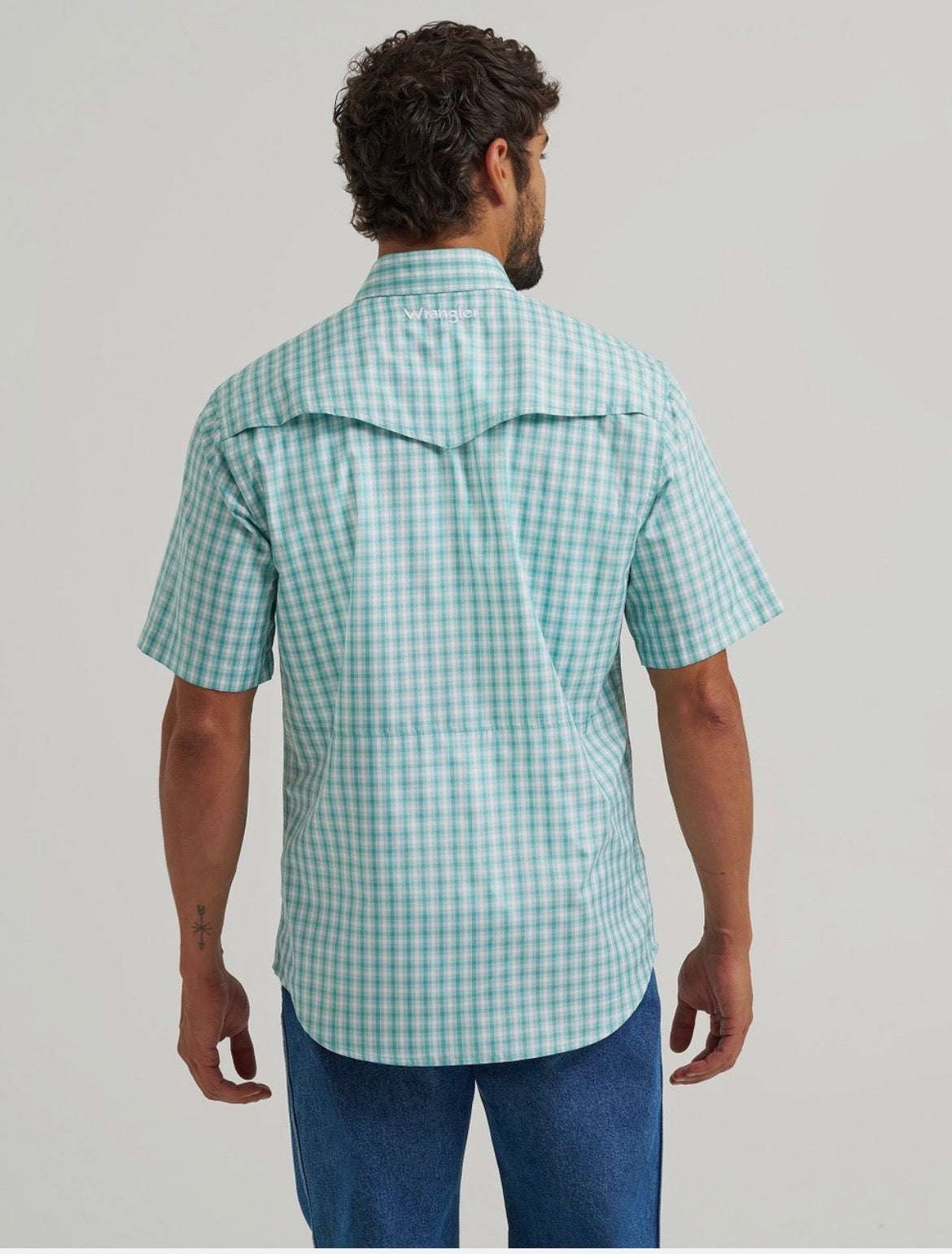 MEN'S WRANGLER ALL TERRAIN GEAR GEOMETRIC GREEN - 112375131 Laherradurawwnc.com