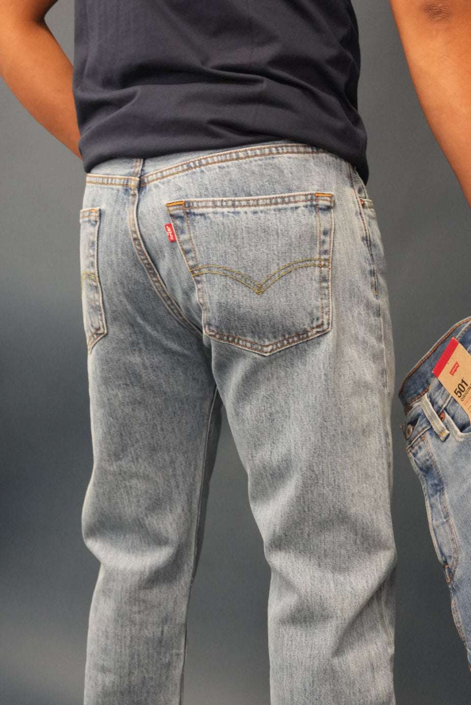 LEVI’S MEN BLUE 501 ORIGINAL STRETCH 005013673 Laherradurawwnc.com