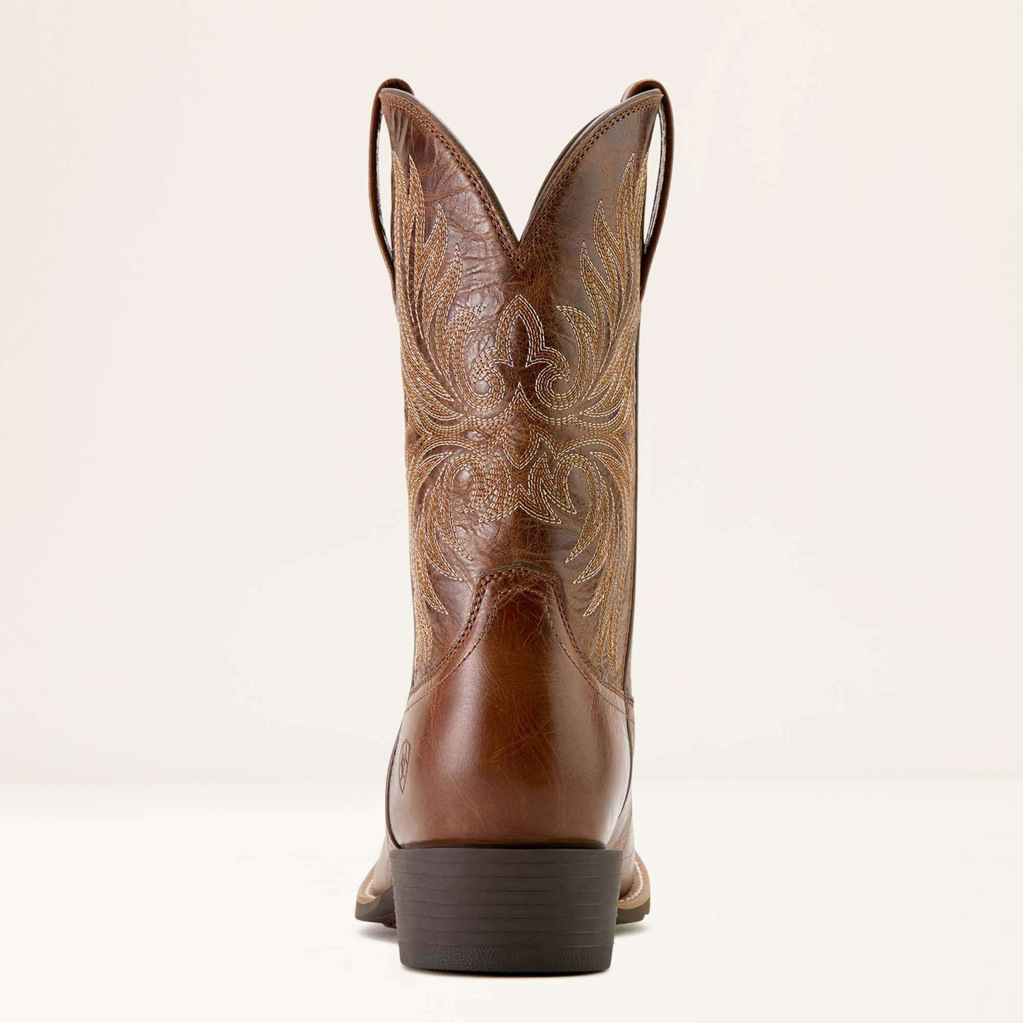 ARIAT MEN BOOT SPIRT NARROW TOE DARK TAN NARROW CUTTER 10063959 Laherradurawwnc.com