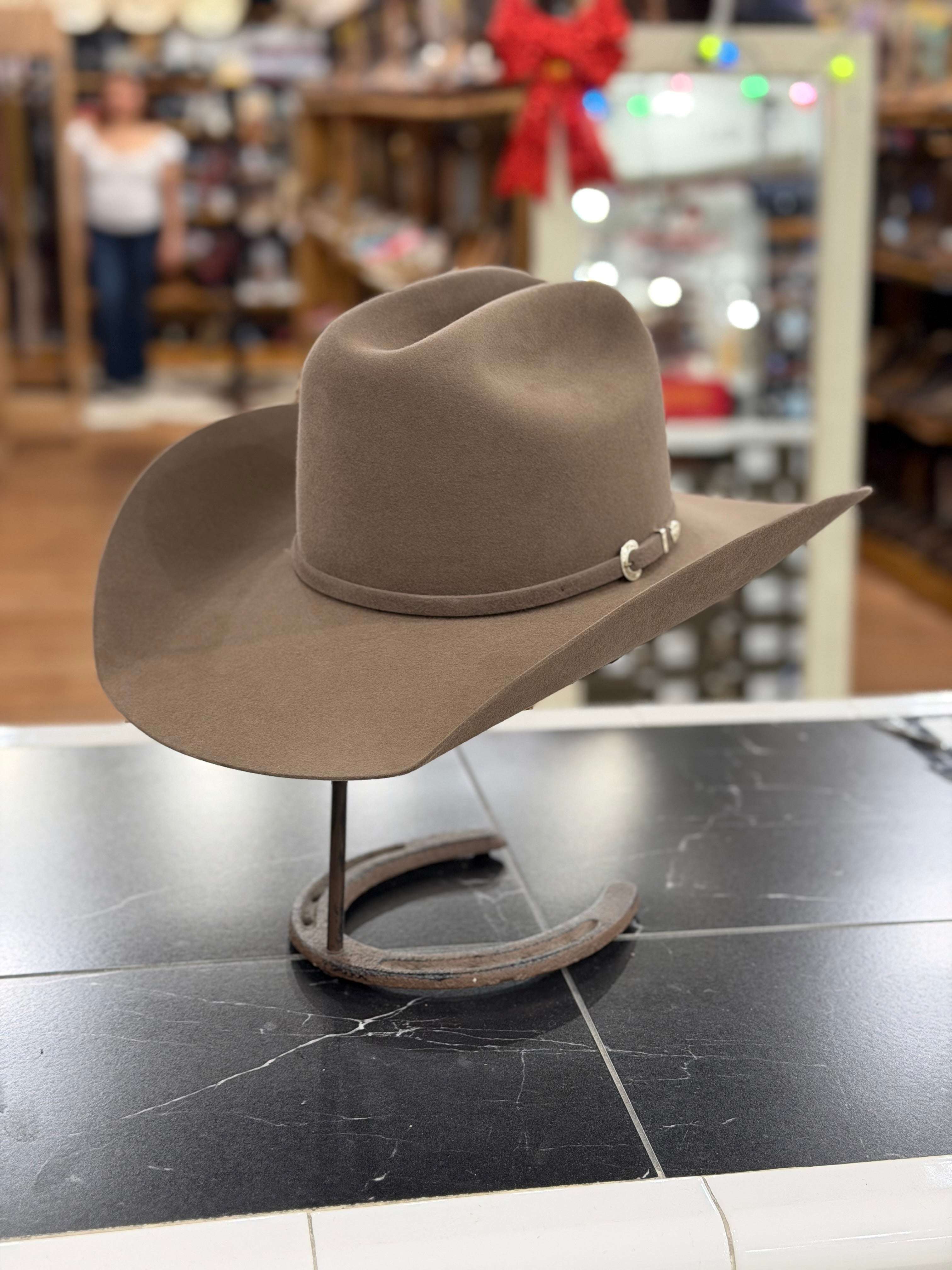 40X American Felt Hat Pecan Laherradurawwnc.com