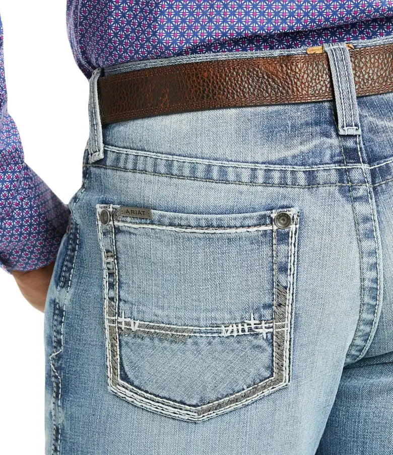 ARIAT MEN JEAN M2 TRADITIONAL RELAXED BOOT CUT SHASTA - 10020942