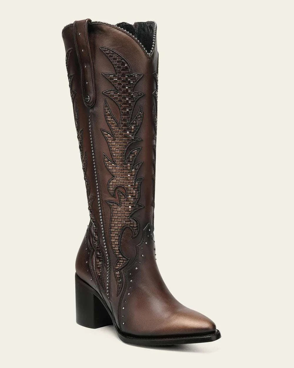 WOMEN’S CUADRA BOTA DE RES CRUST MIEL EMBROIDERY CC338 Laherradurawwnc.com