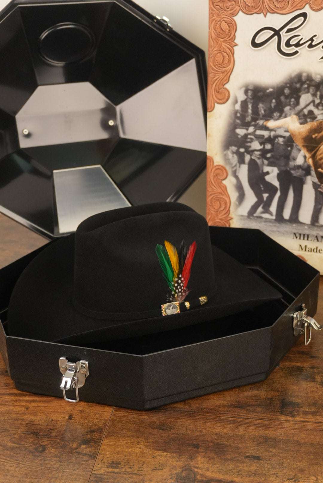 LARRY MAHAN´S 100x INDEPENDENCIA NEGRO/BLACK Laherradurawwnc.com