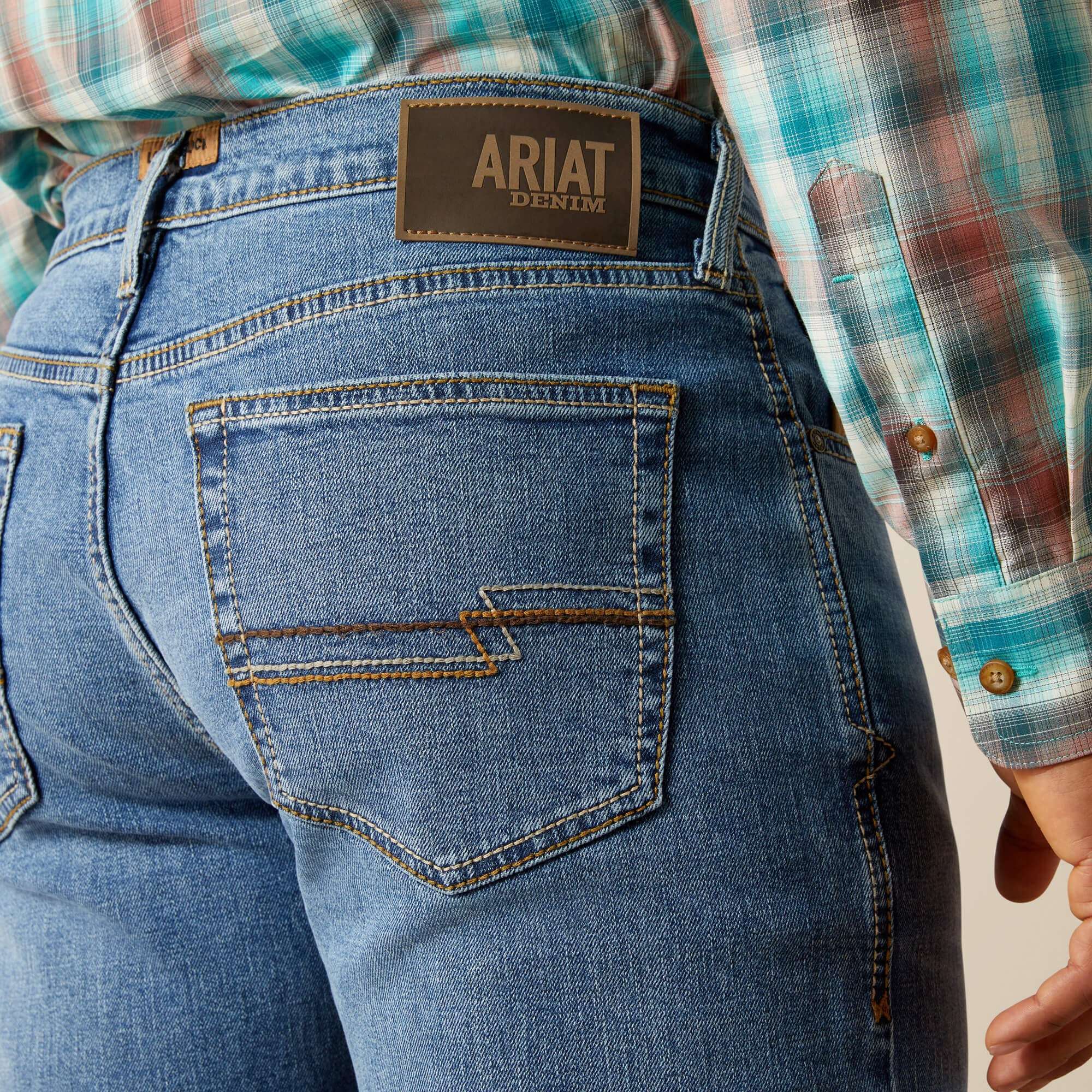 ARIAT MEN JEAN M4 Relaxed Boot Cut 10061746 ABNER Laherradurawwnc.com