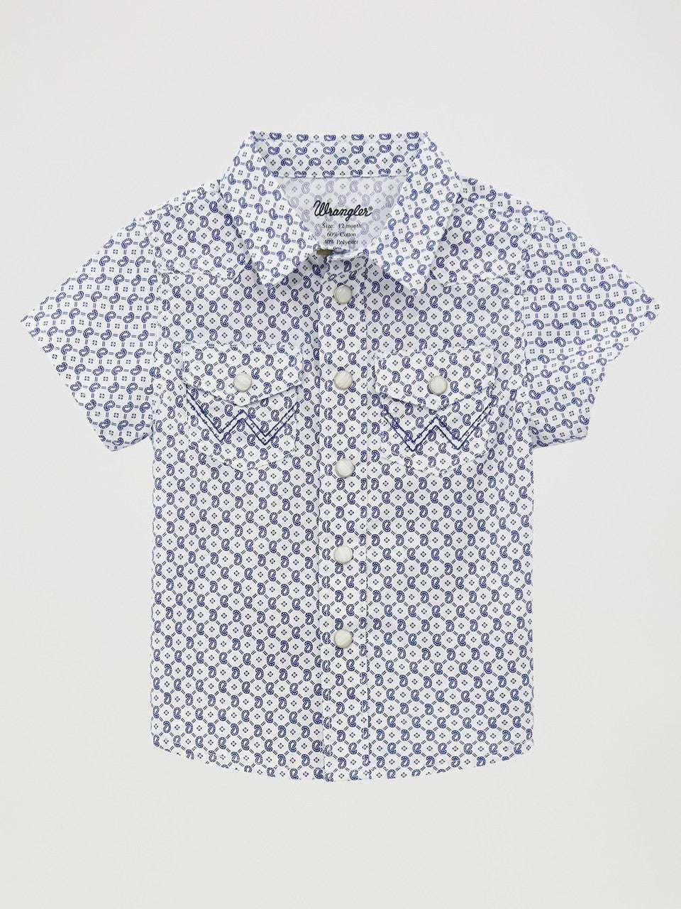 WRANGLER BABY WHITE AND BLUE - 112378879 Laherradurawwnc.com
