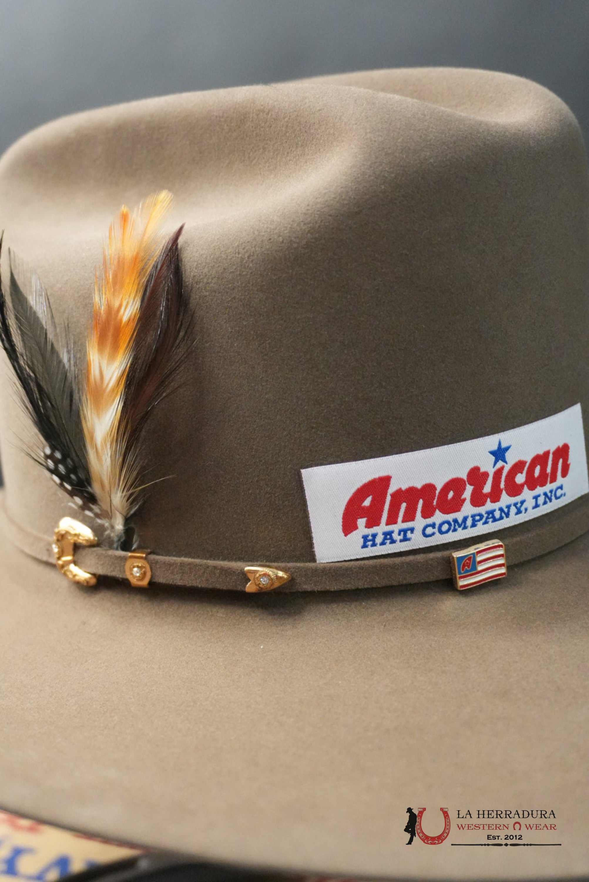1000X American Felt Hat Pecan TEJANA