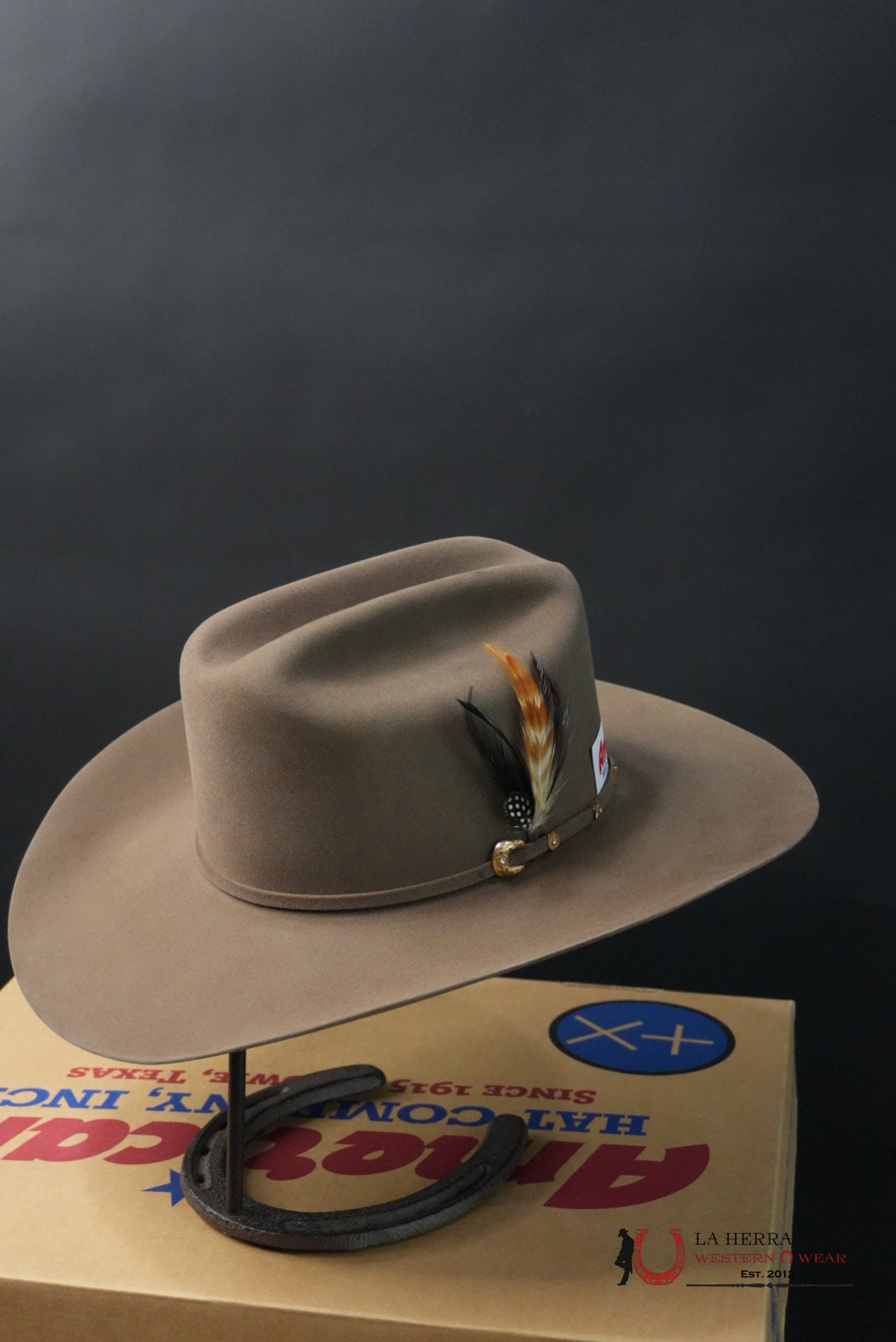1000X American Felt Hat Pecan TEJANA