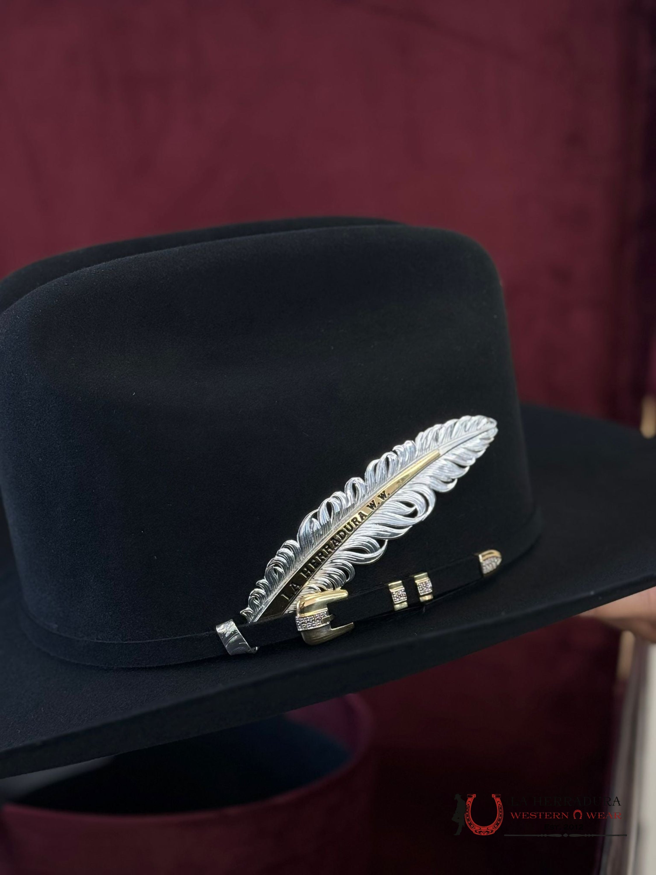 1000X Stetson El Diamante Black Tejana