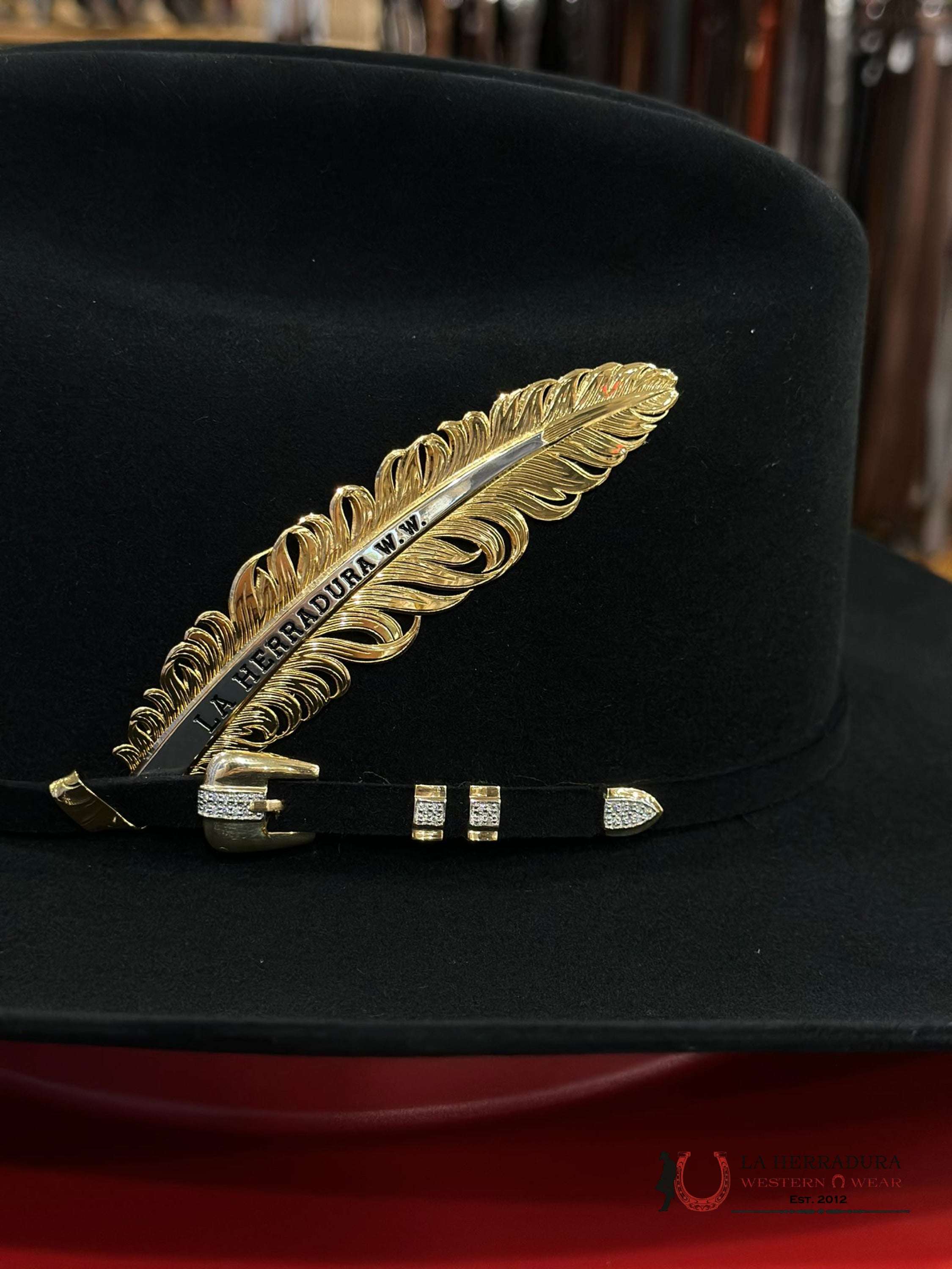 1000X Stetson El Diamante Black Tejana