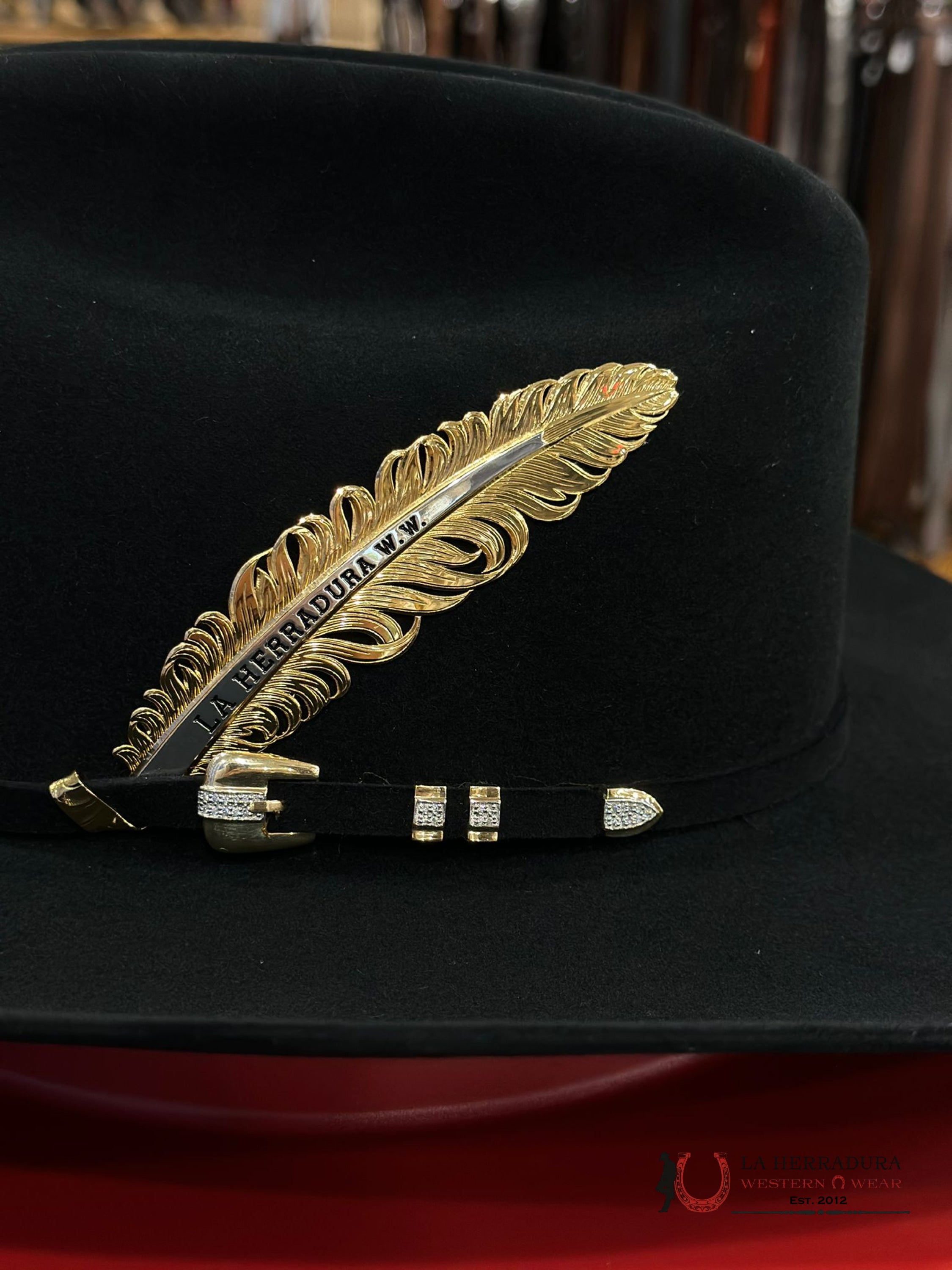 1000X Stetson El Diamante Black Tejana