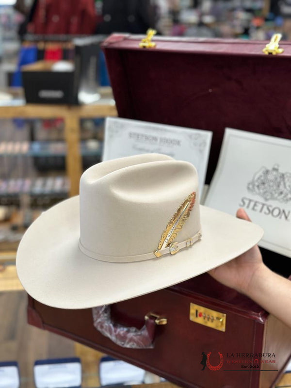 1000X STETSON EL DIAMANTE COLOR PLATA