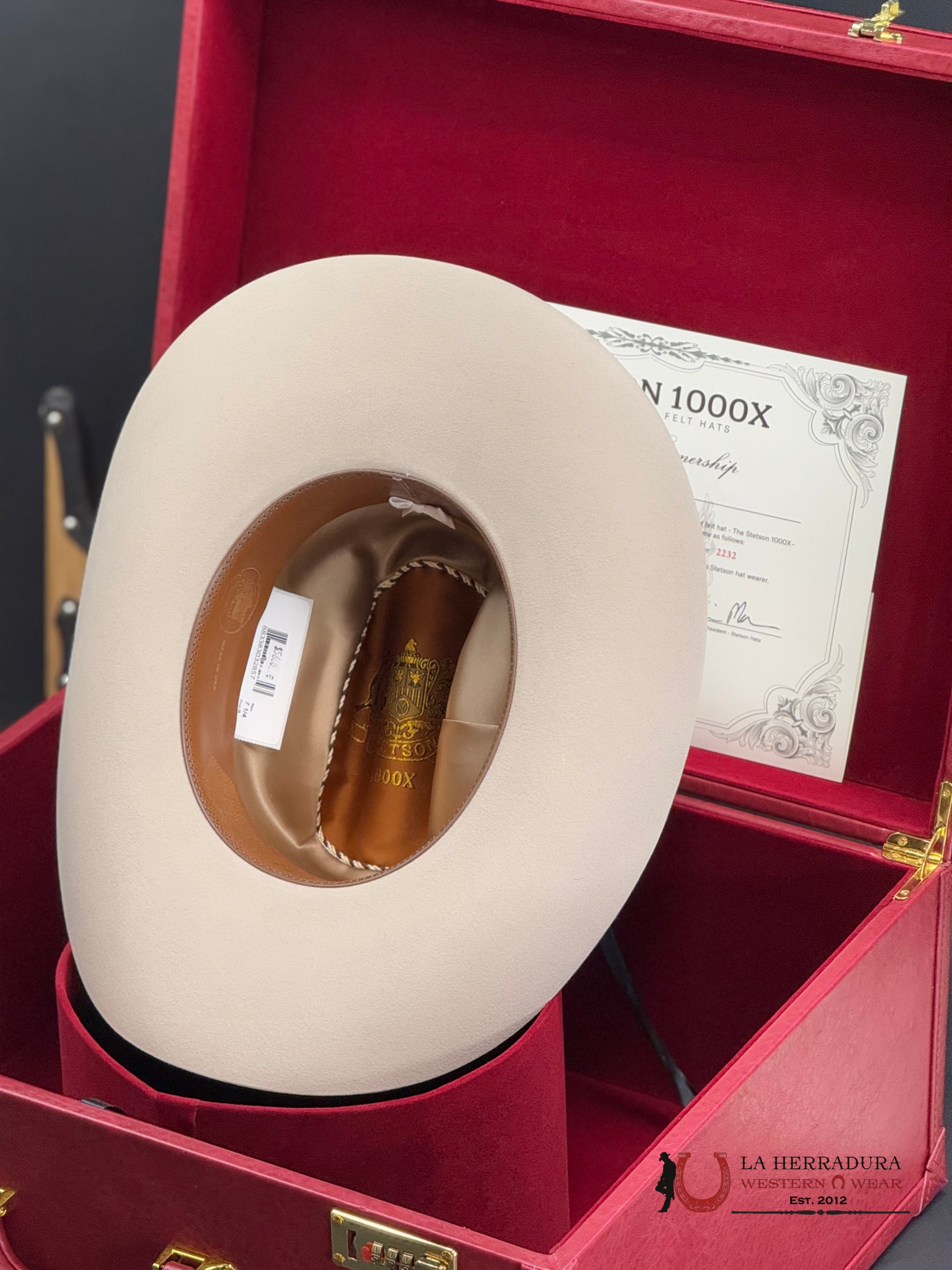 1000X Stetson El Diamante Silver Belly Tejana