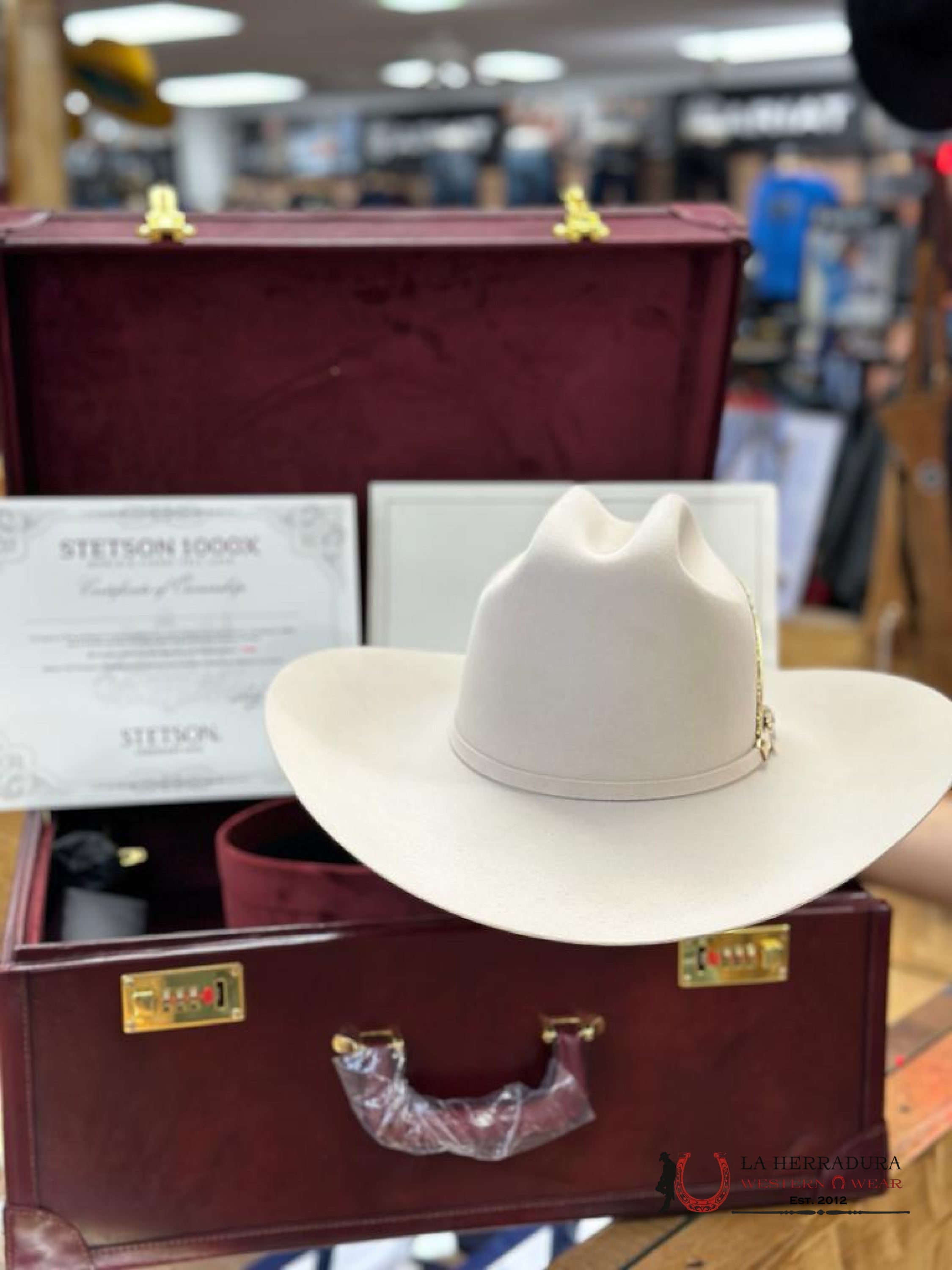 1000X Stetson El Diamante Silver Belly Tejana