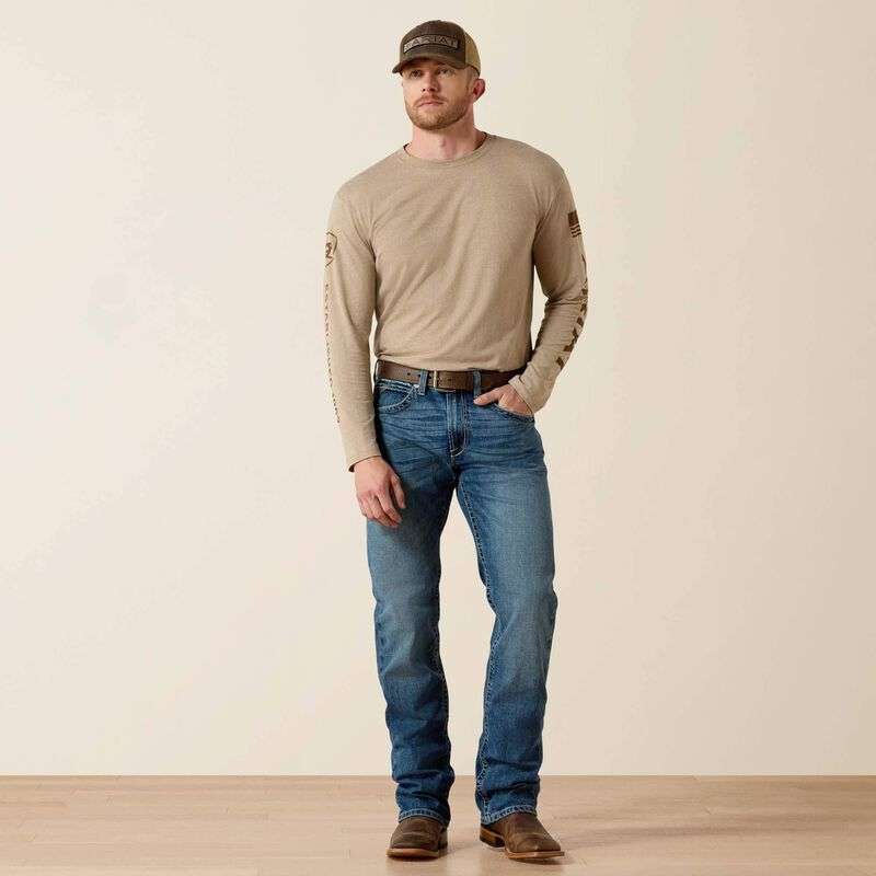 ARIAT MEN JEAN M2 TRADITIONAL RELAXED BOOT CUTE FARGO 10026664 Laherradurawwnc.com