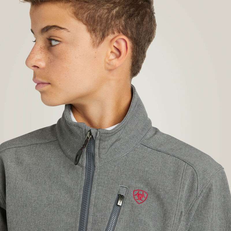 ARIAT BOYS CHARCOAL AMERICANA JACKET-10037366 Laherradurawwnc.com