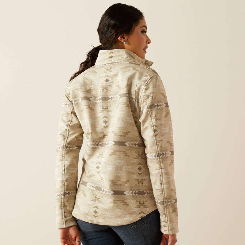 ARIAT WOMEN SOFT-SHELL AXTEC PRINT SANDSTONE 10054911 Laherradurawwnc.com