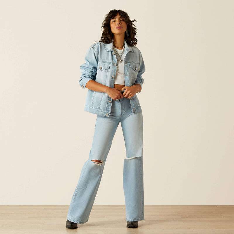 ARIAT WOMENES OVERSIDED TRUCKER ZUMA JACKET 10061759 Laherradurawwnc.com