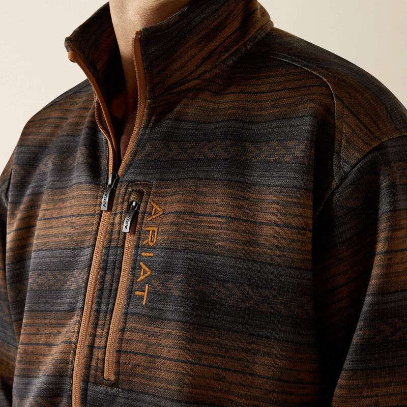ARIAT MEN PULLOVER LIGHT BROWN SOUTHWEST 10062605 Laherradurawwnc.com