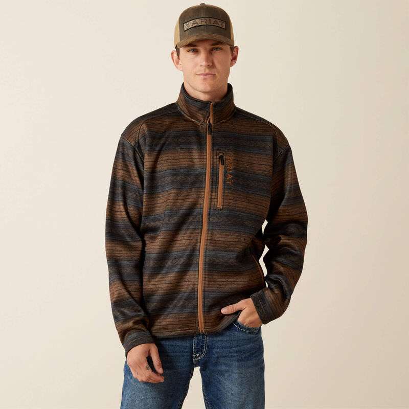 ARIAT MEN PULLOVER LIGHT BROWN SOUTHWEST 10062605 Laherradurawwnc.com