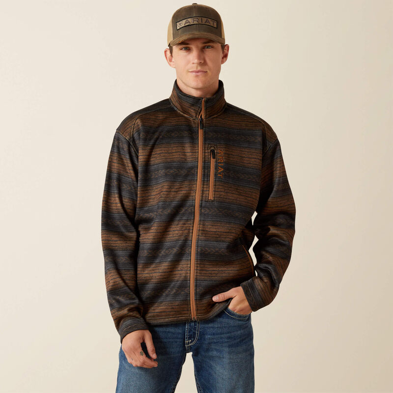 ARIAT MEN PULLOVER LIGHT BROWN SOUTHWEST 10062605