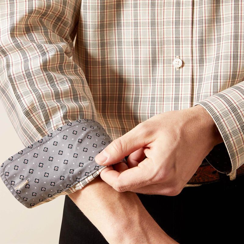 ARIAT MEN CREAM WF ALAM LS SHIRT-10065781