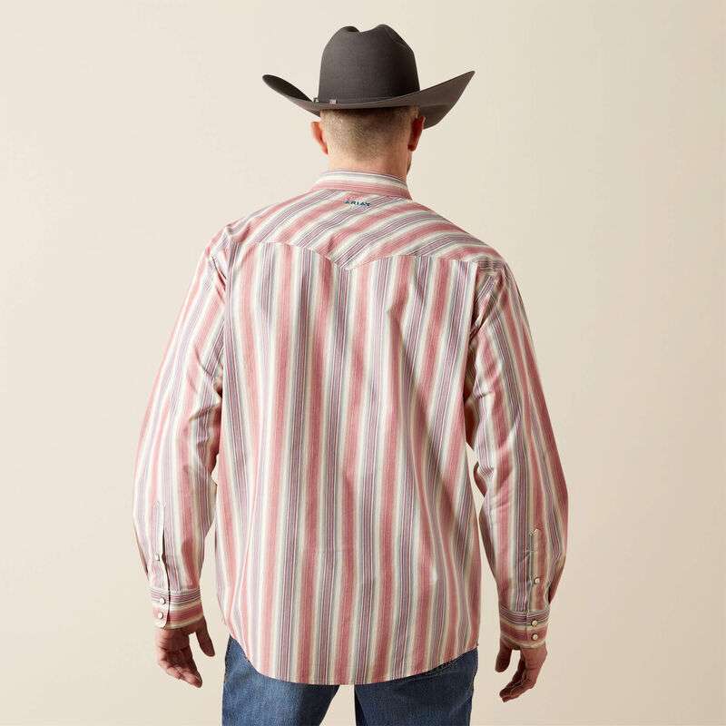 ARIAT MEN CREAM PRO FLYNN SNP LS SHIRT-10065783 Laherradurawwnc.com