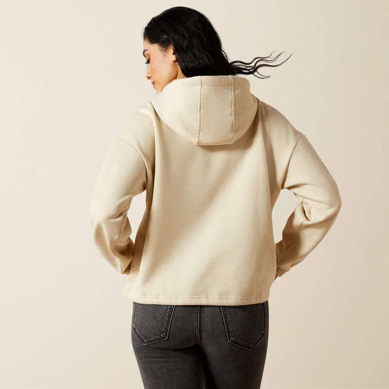 ARIAT WOMENS ESSENTIAL HOOD OYSTER GREY -10065939 Laherradurawwnc.com