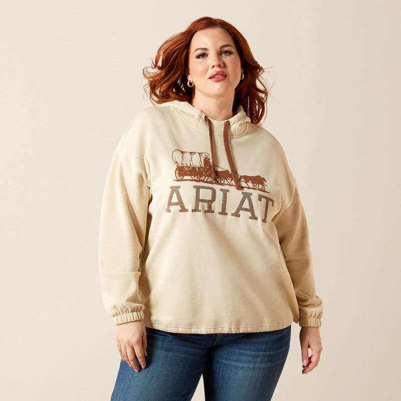 ARIAT WOMENS ESSENTIAL HOOD OYSTER GREY -10065939 Laherradurawwnc.com