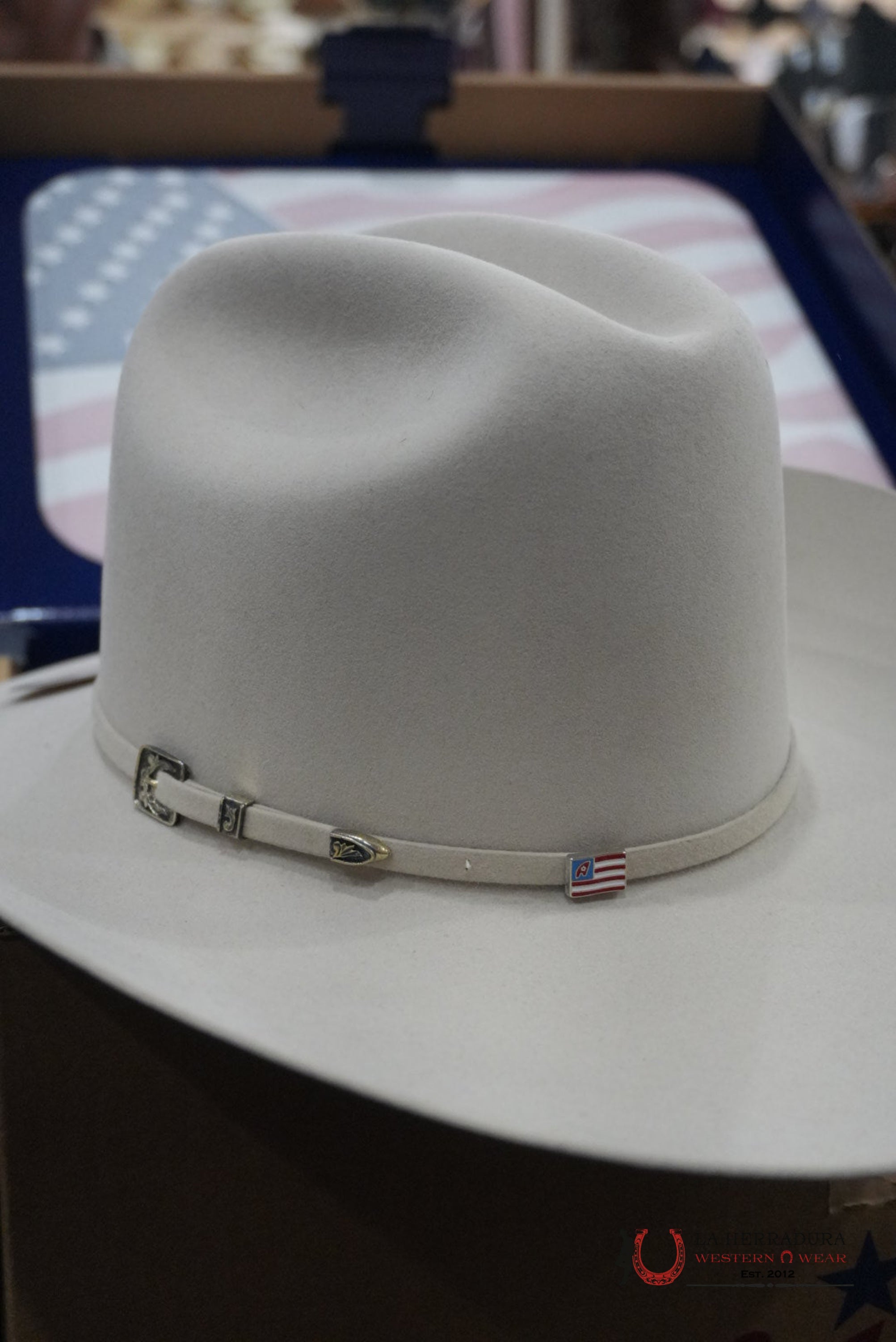 100x American Felt Hat Silver Belly TEJANA