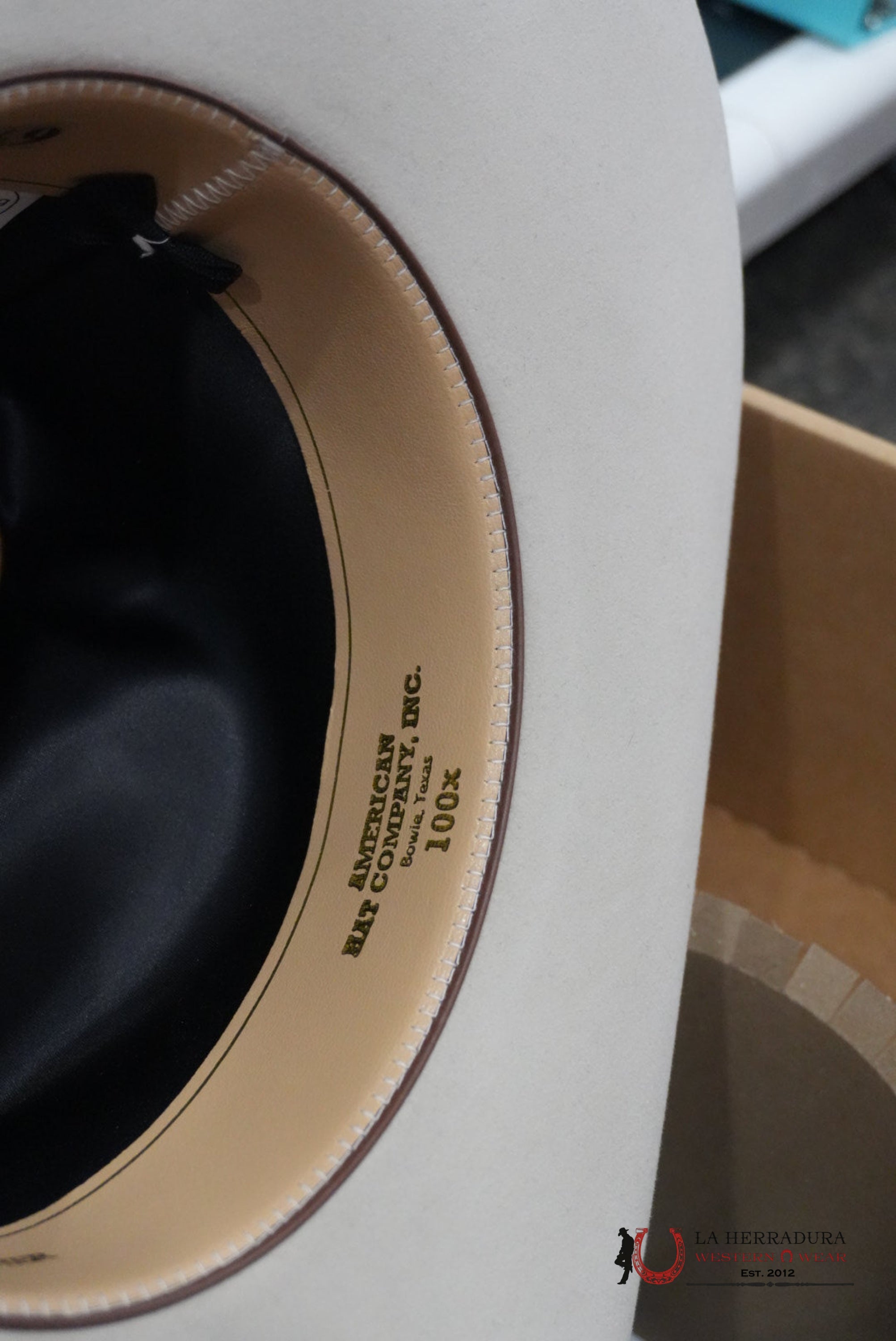 100x American Felt Hat Silver Belly TEJANA