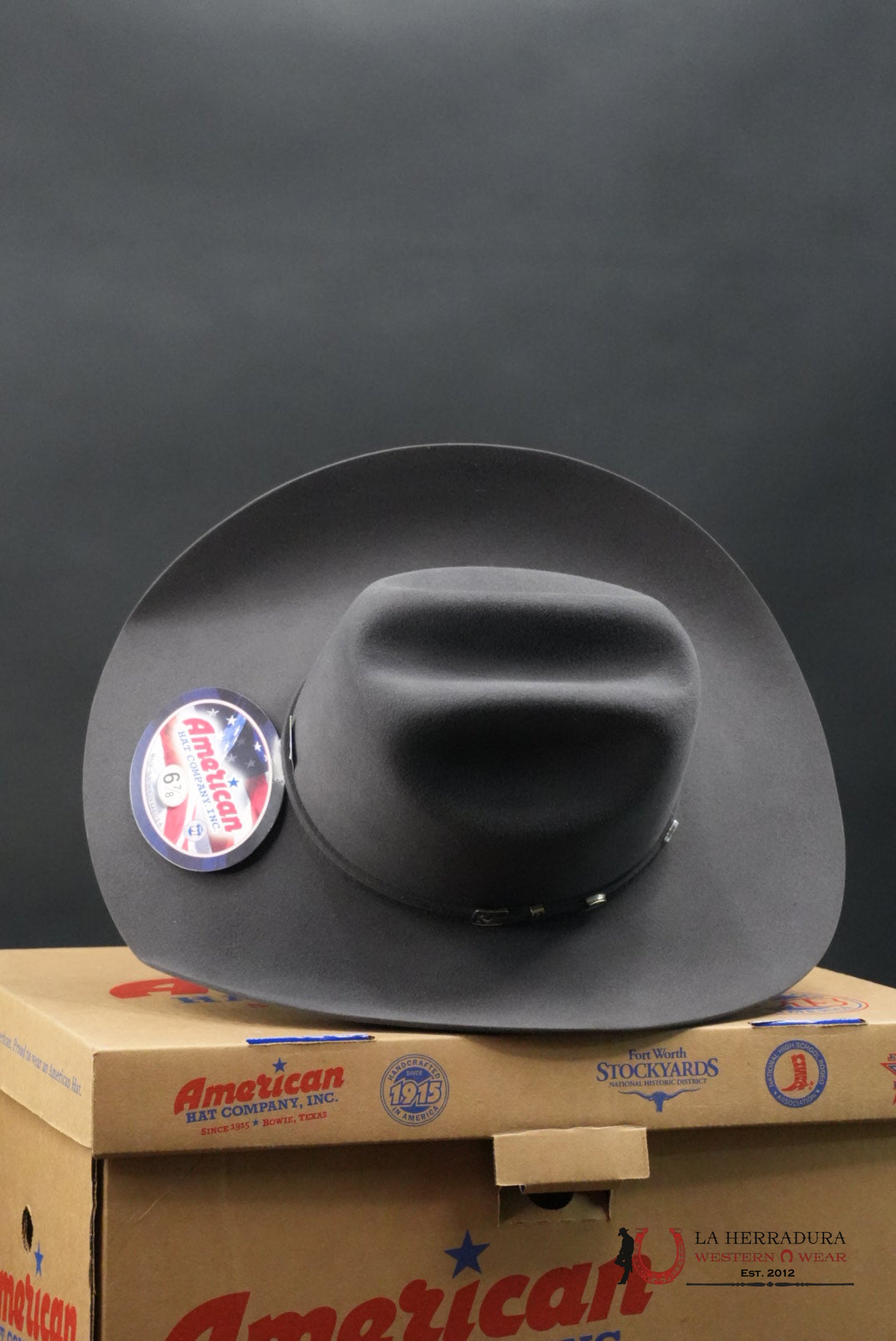 100x American Felt Hat Steel TEJANA