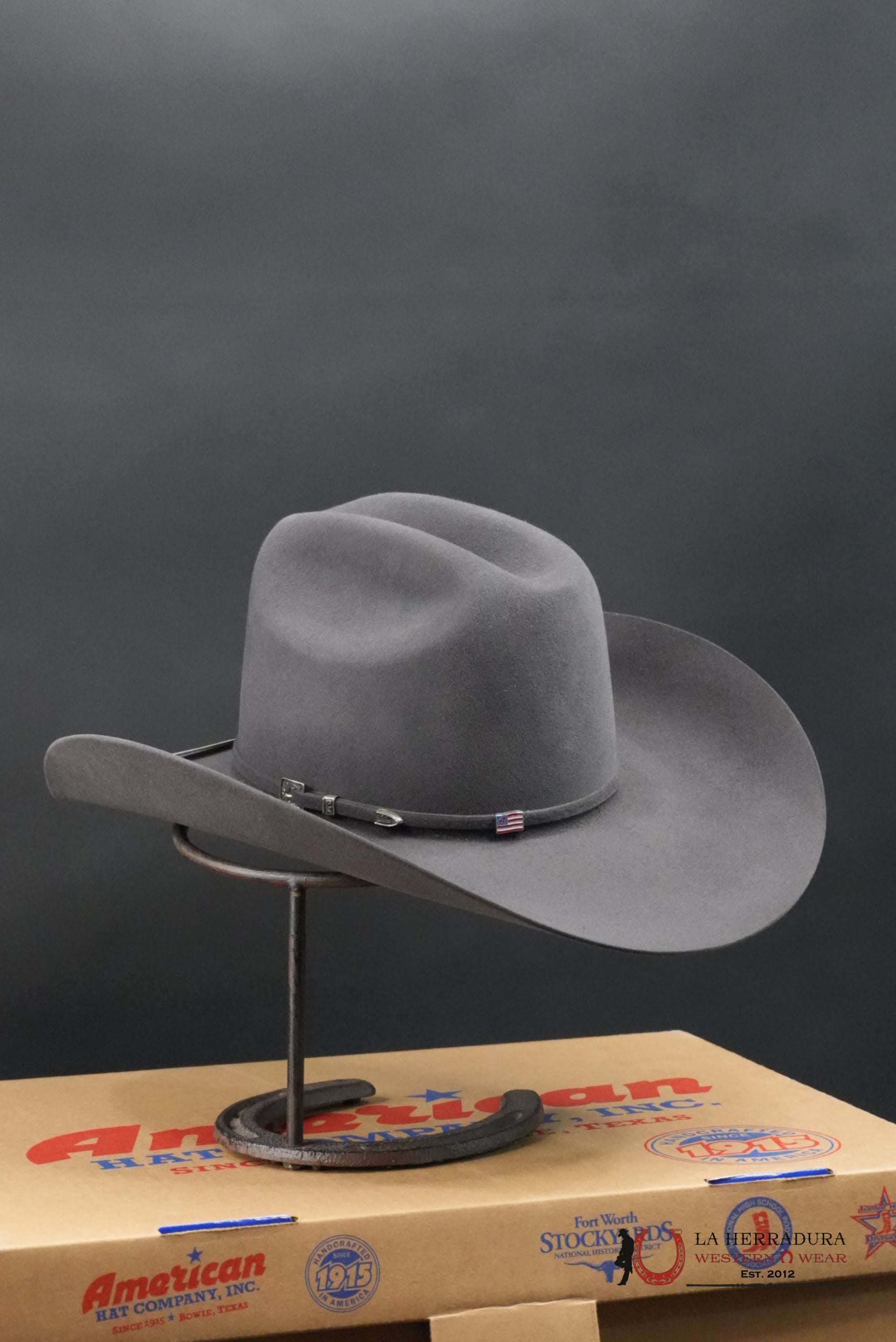 100x American Felt Hat Steel TEJANA