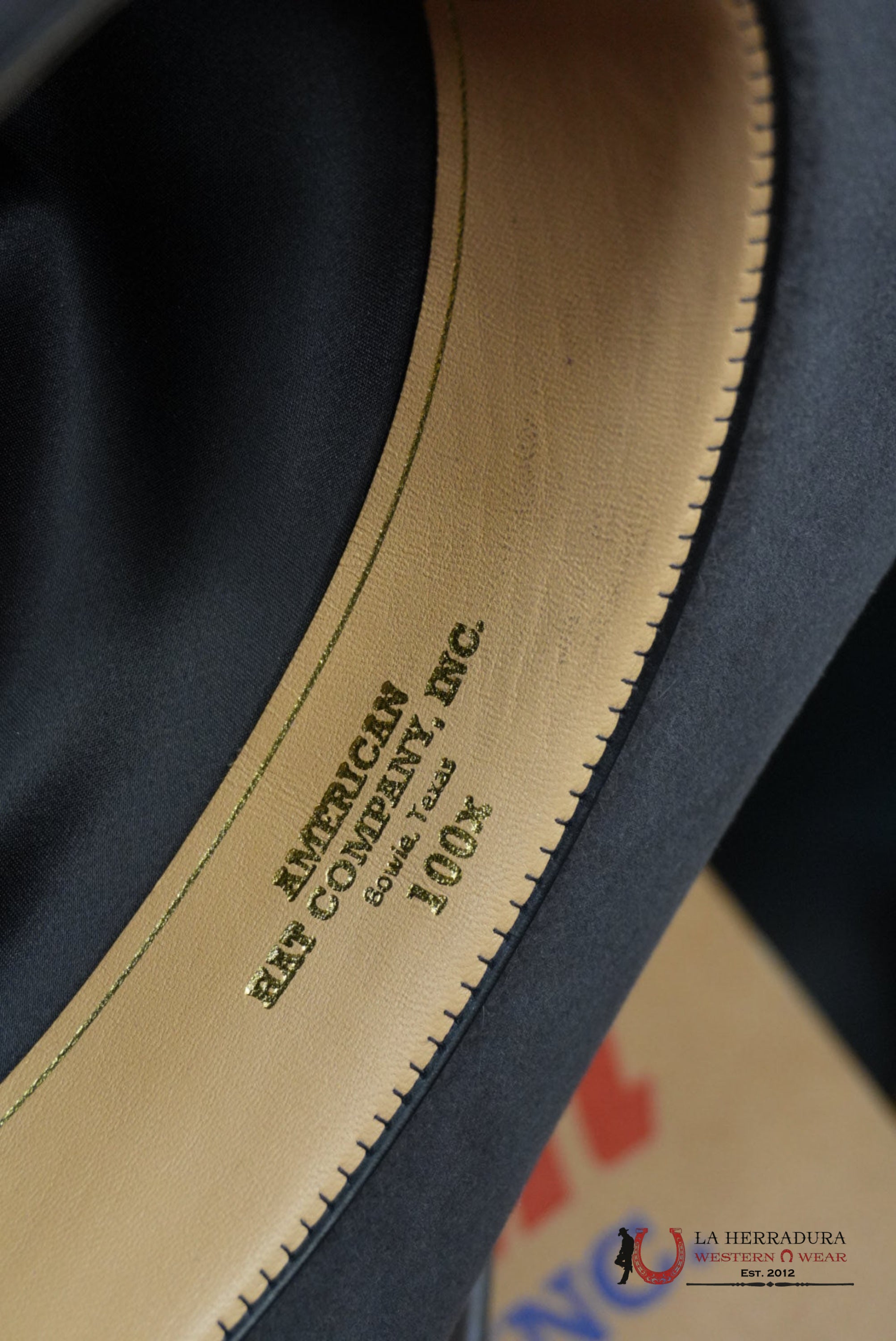 100x American Felt Hat Steel TEJANA