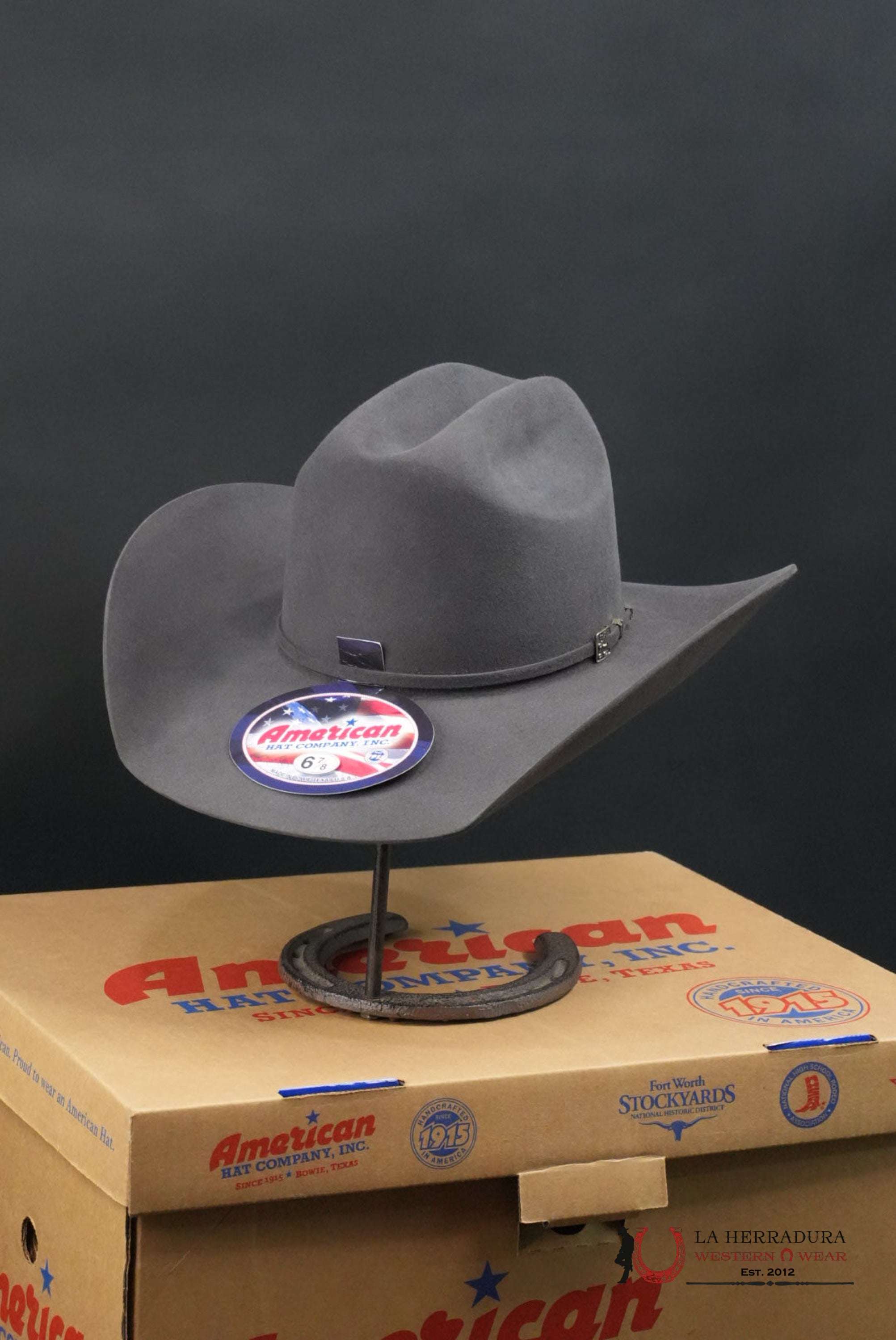 100x American Felt Hat Steel TEJANA