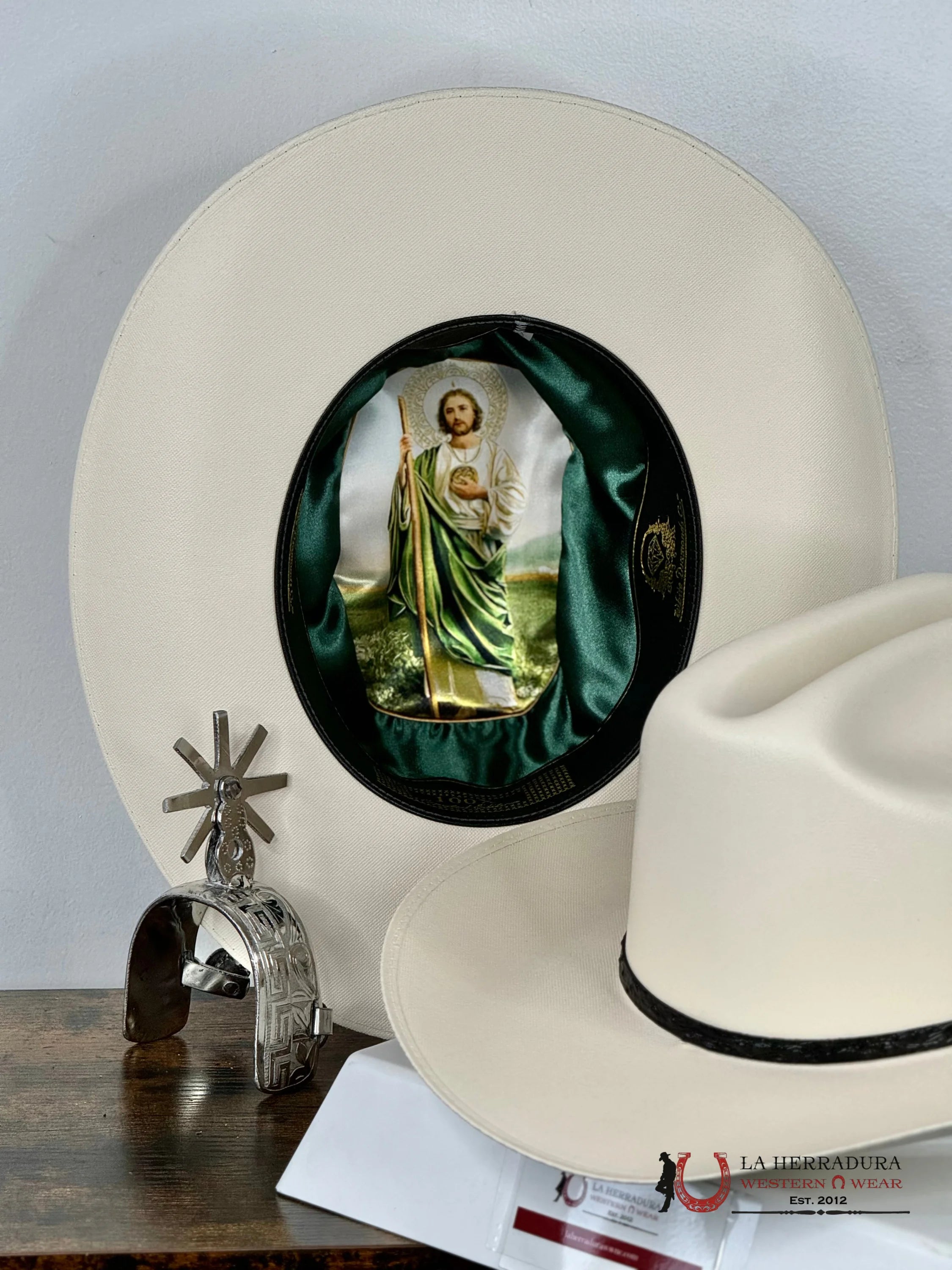 100X San Judas Copa Chica Ala 3 1/2 Sinaloa Tejana