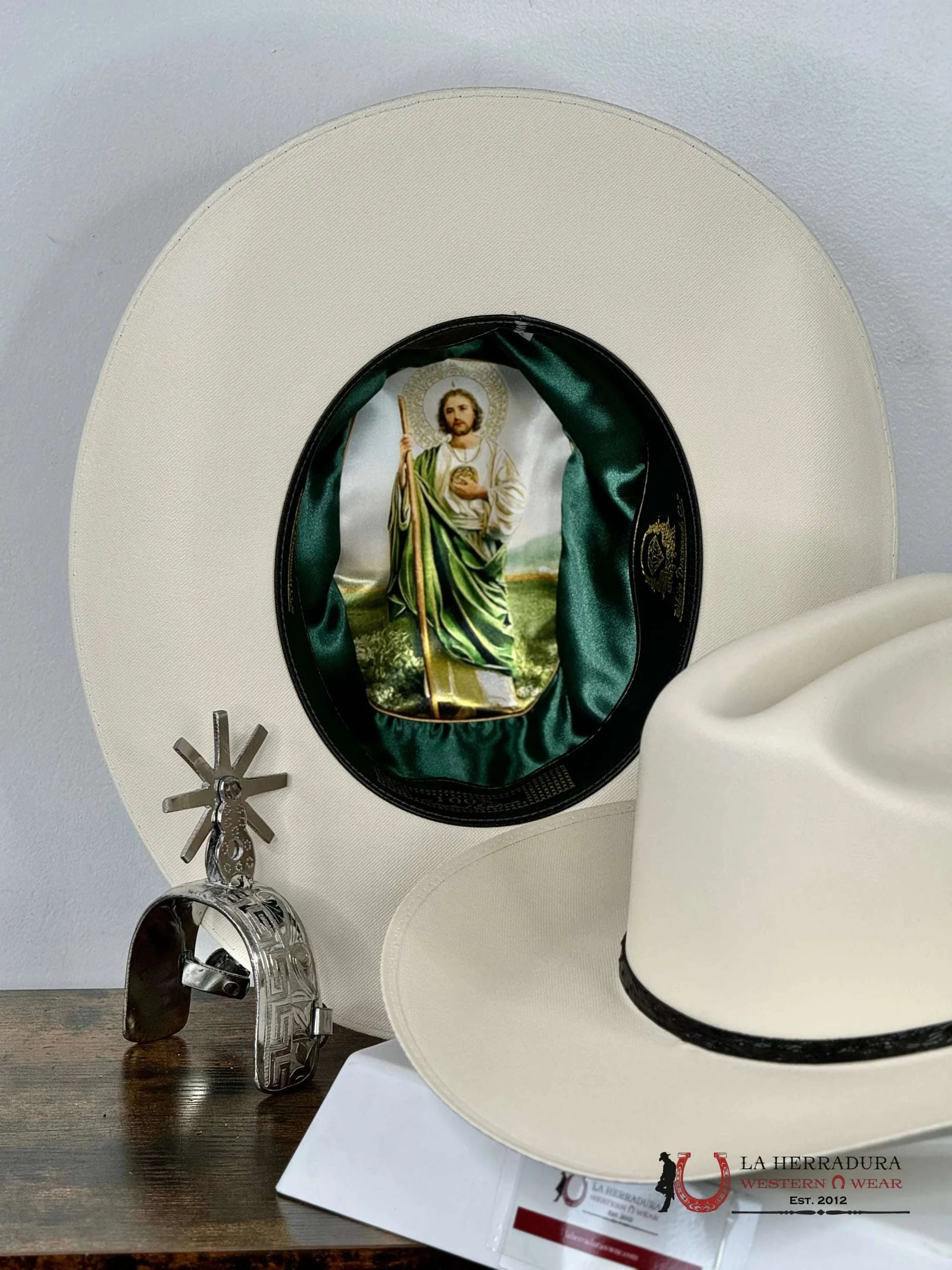 100X San Judas Copa Chica Ala 3 1/2 Sinaloa Tejana