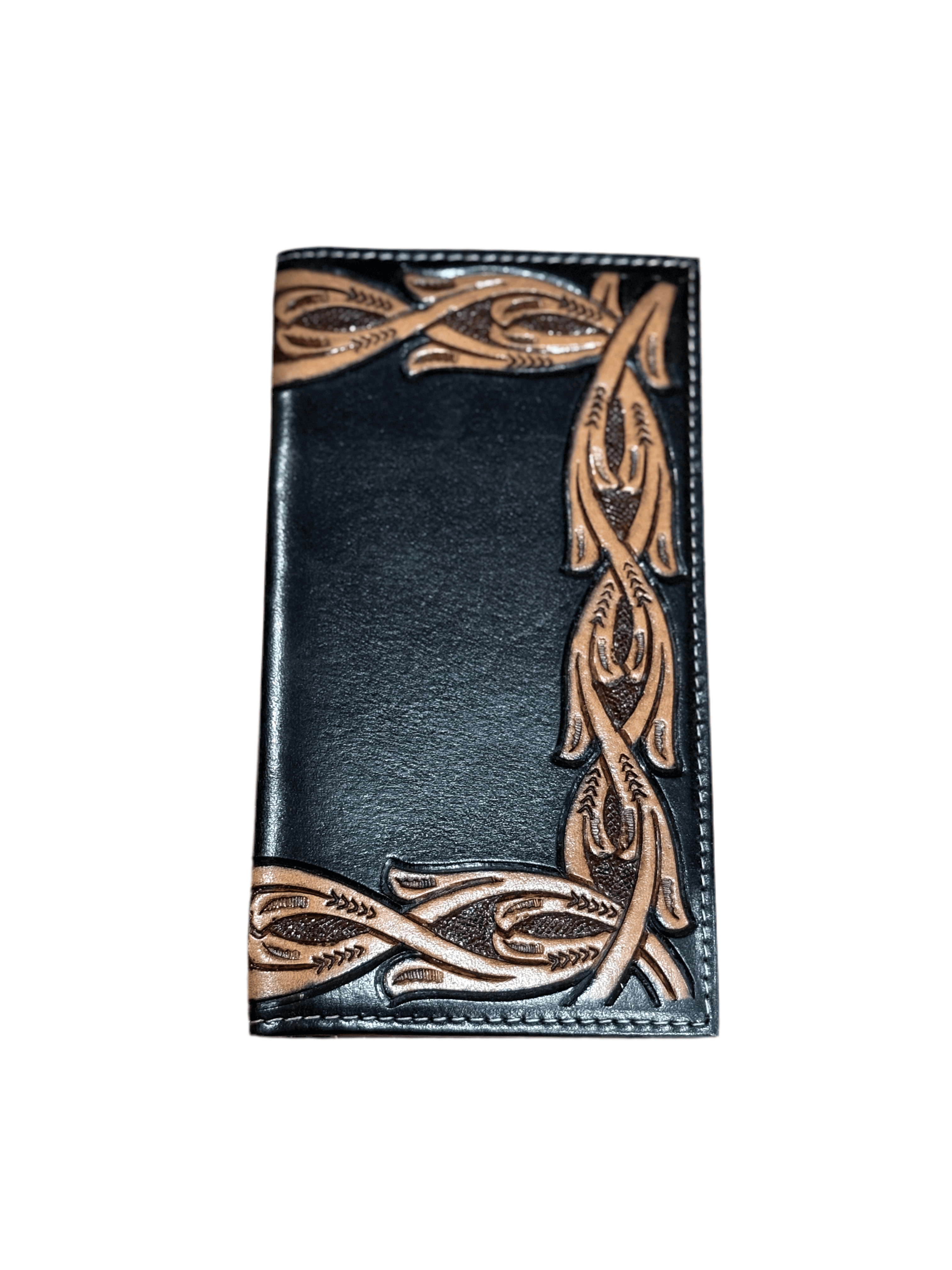 NOCONA BLACK TOOLED WALLET -N500049401 Laherradurawwnc.com