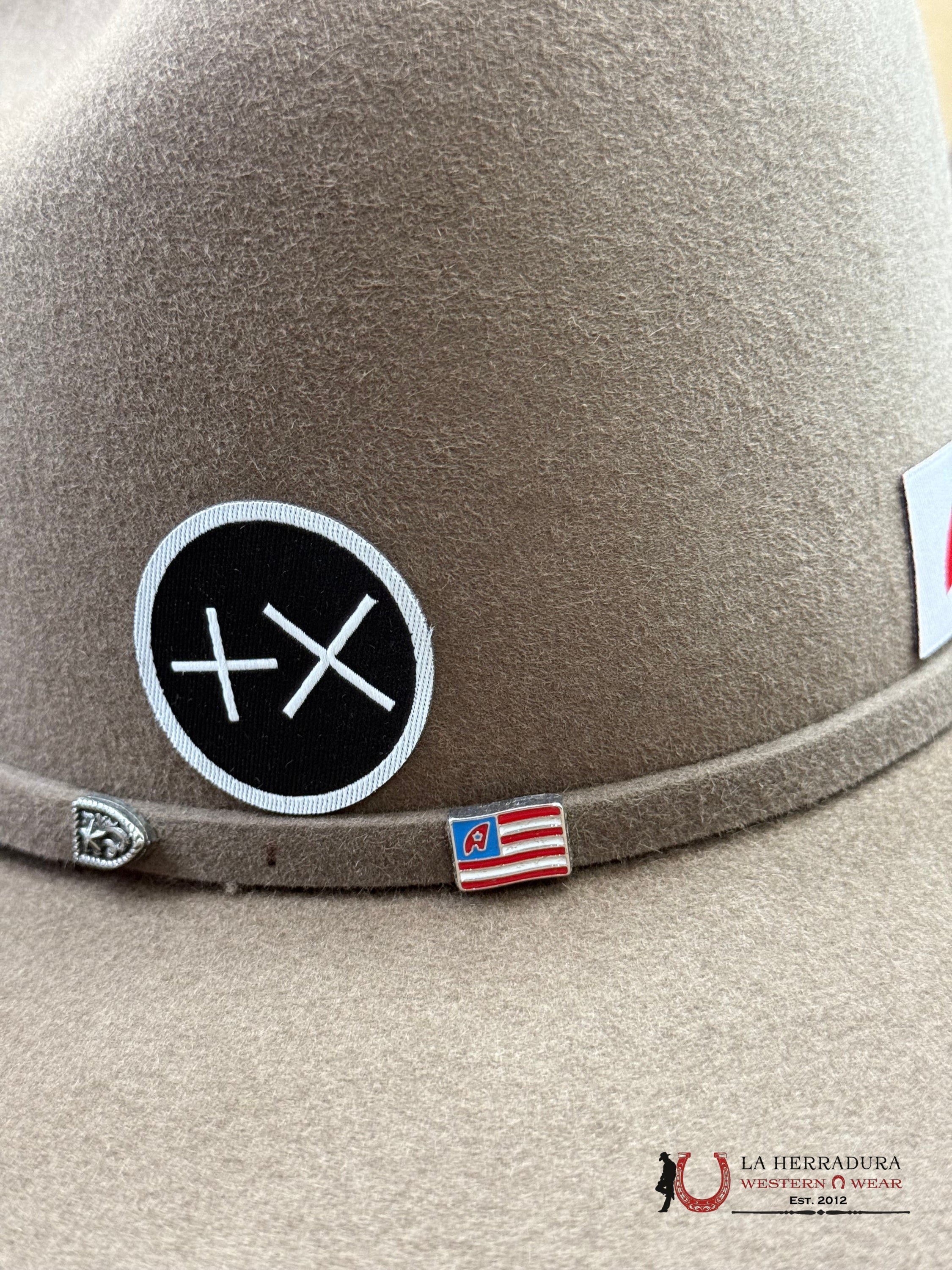 10X American Felt Hat Pecan Tejana