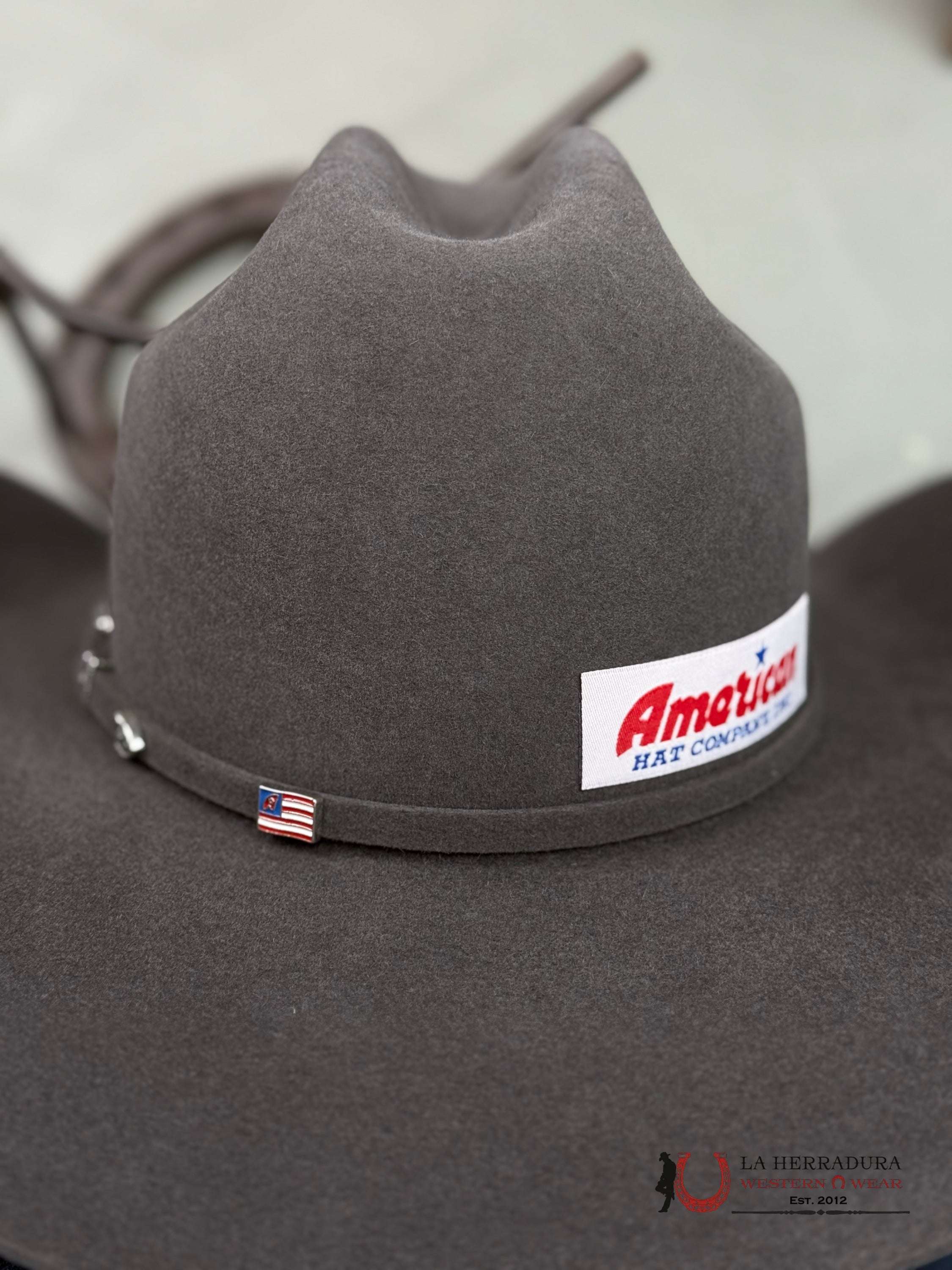 10X American Felt Hat Steel Tejana