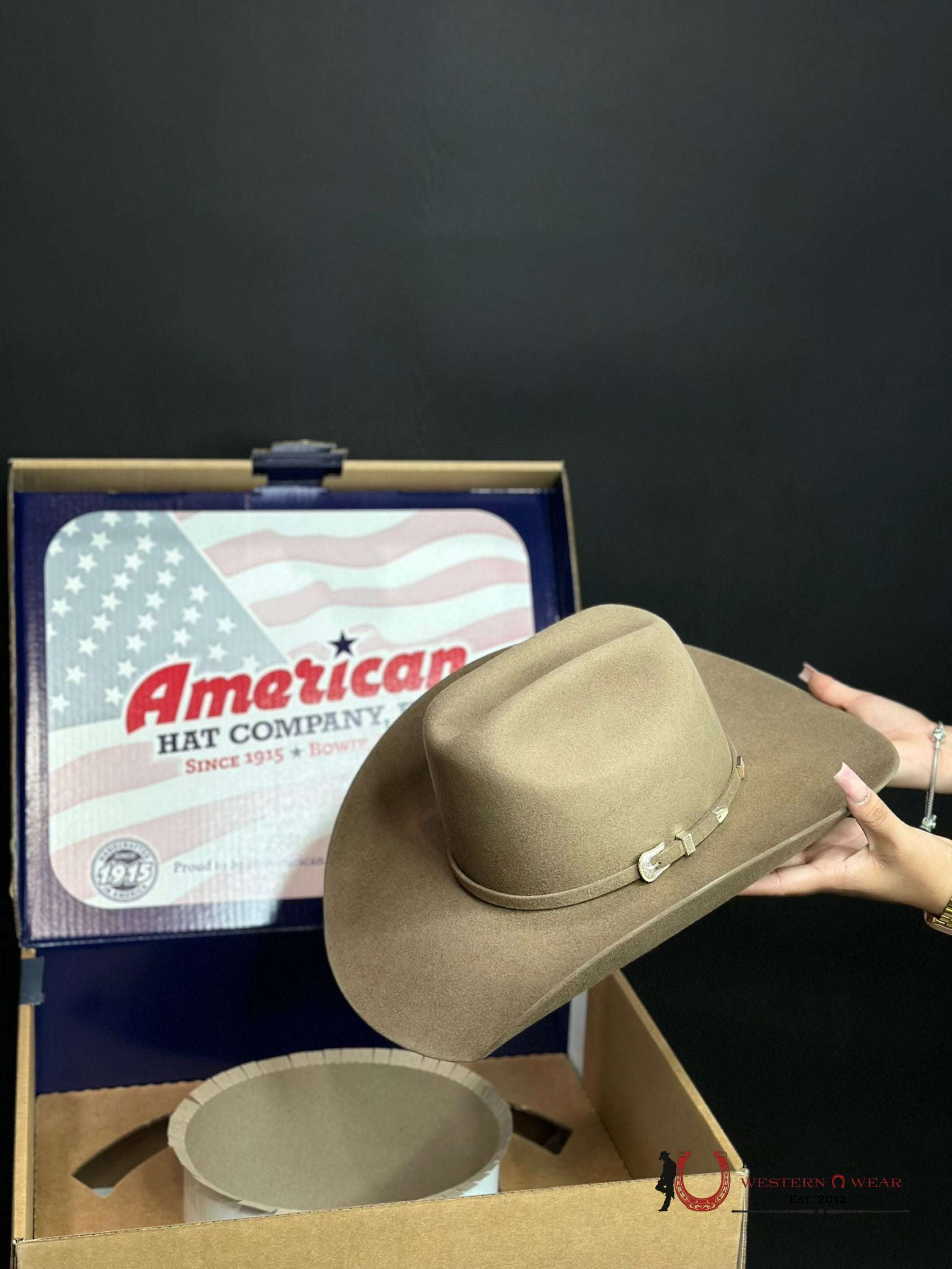10X American Felt Hat Tuscan Tejana