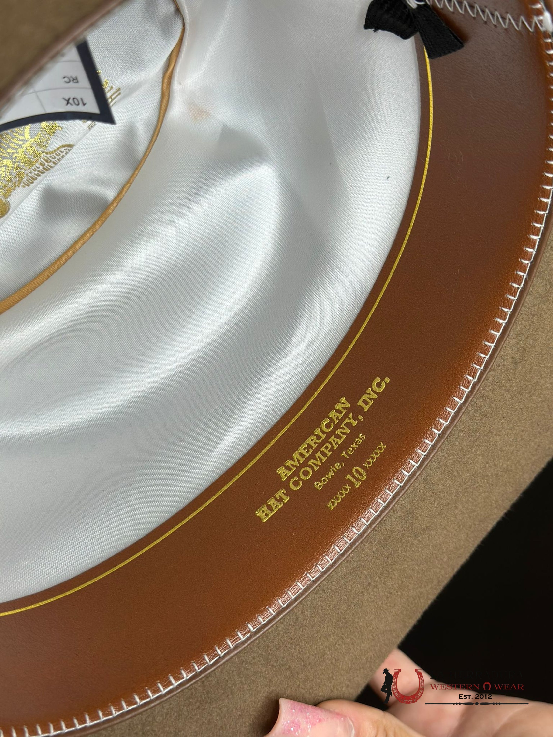 10X American Felt Hat Tuscan Tejana