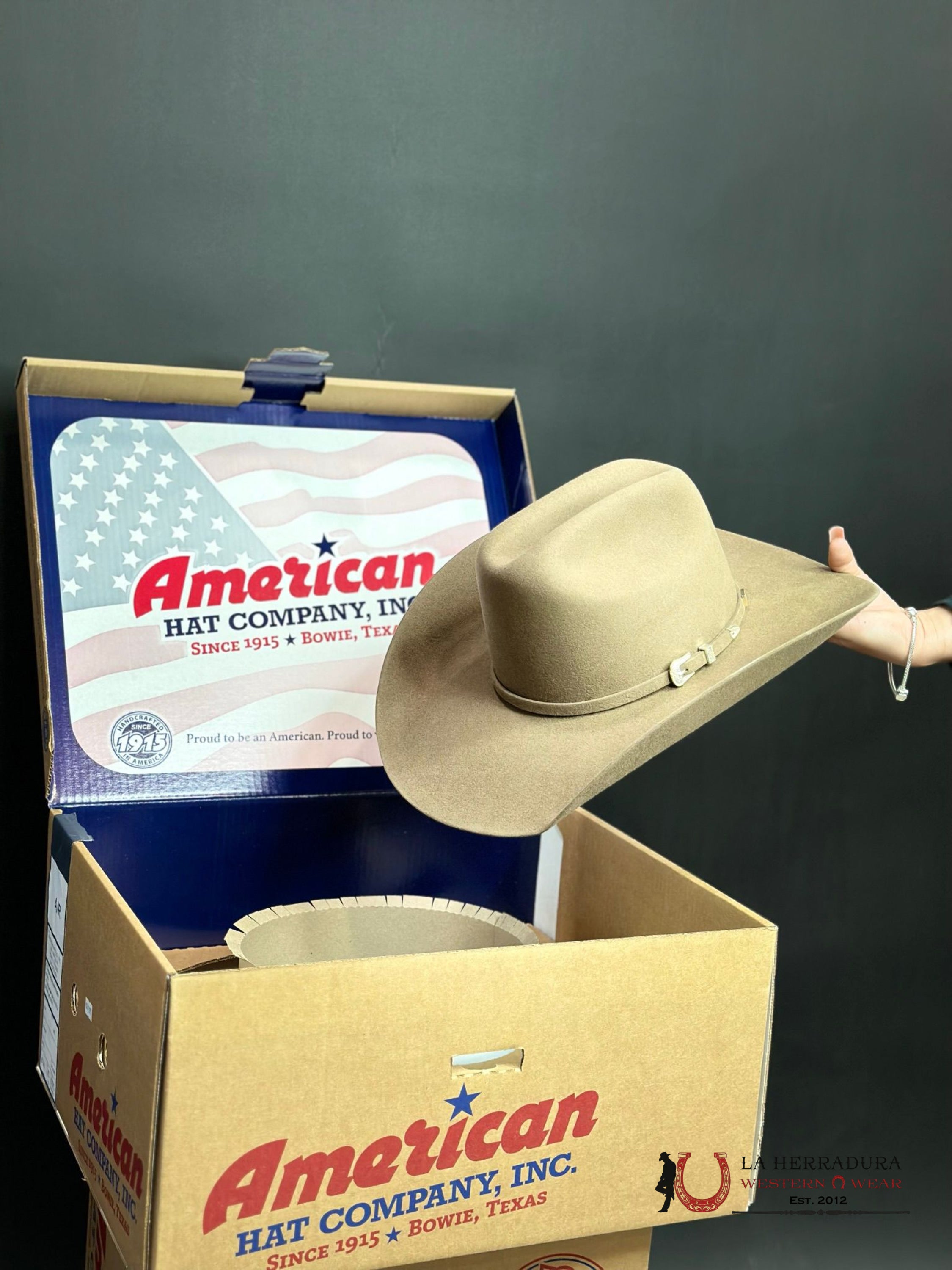 10X American Felt Hat Tuscan Tejana