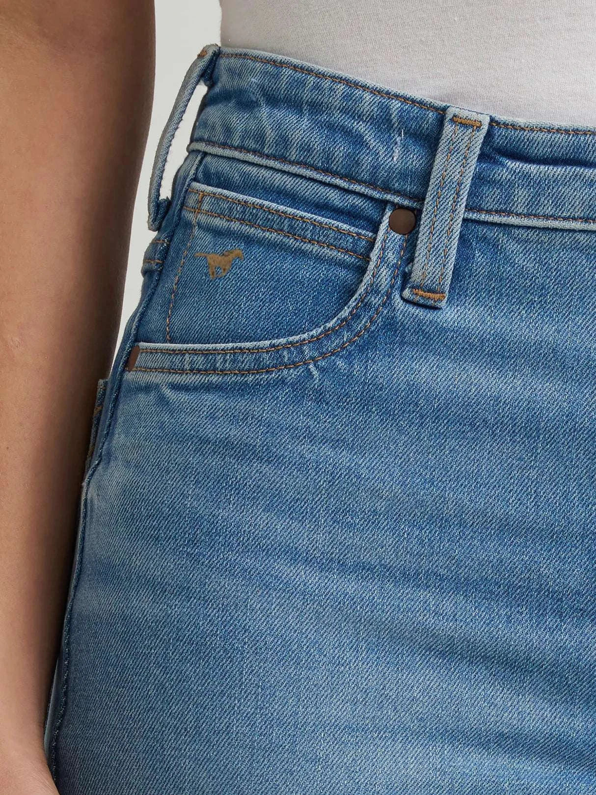 JEANS WOMENS WRANGLER RIDING JEAN BOOTCUT HIGH RISE 112367598 Laherradurawwnc.com