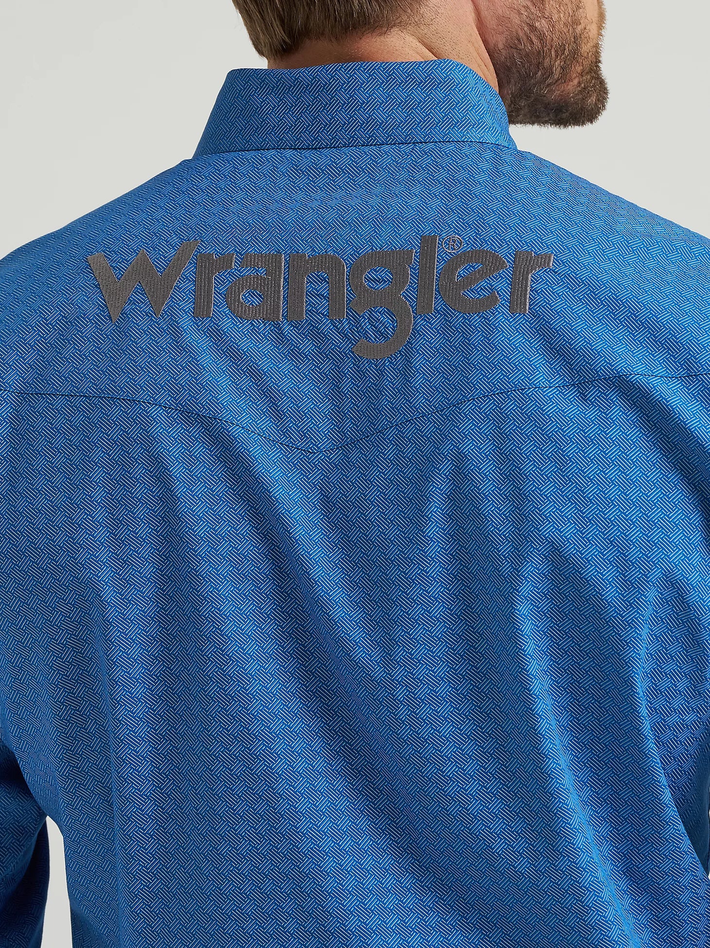 WRANGLER SHIRT CLASSIC FIT BLUE 112369443