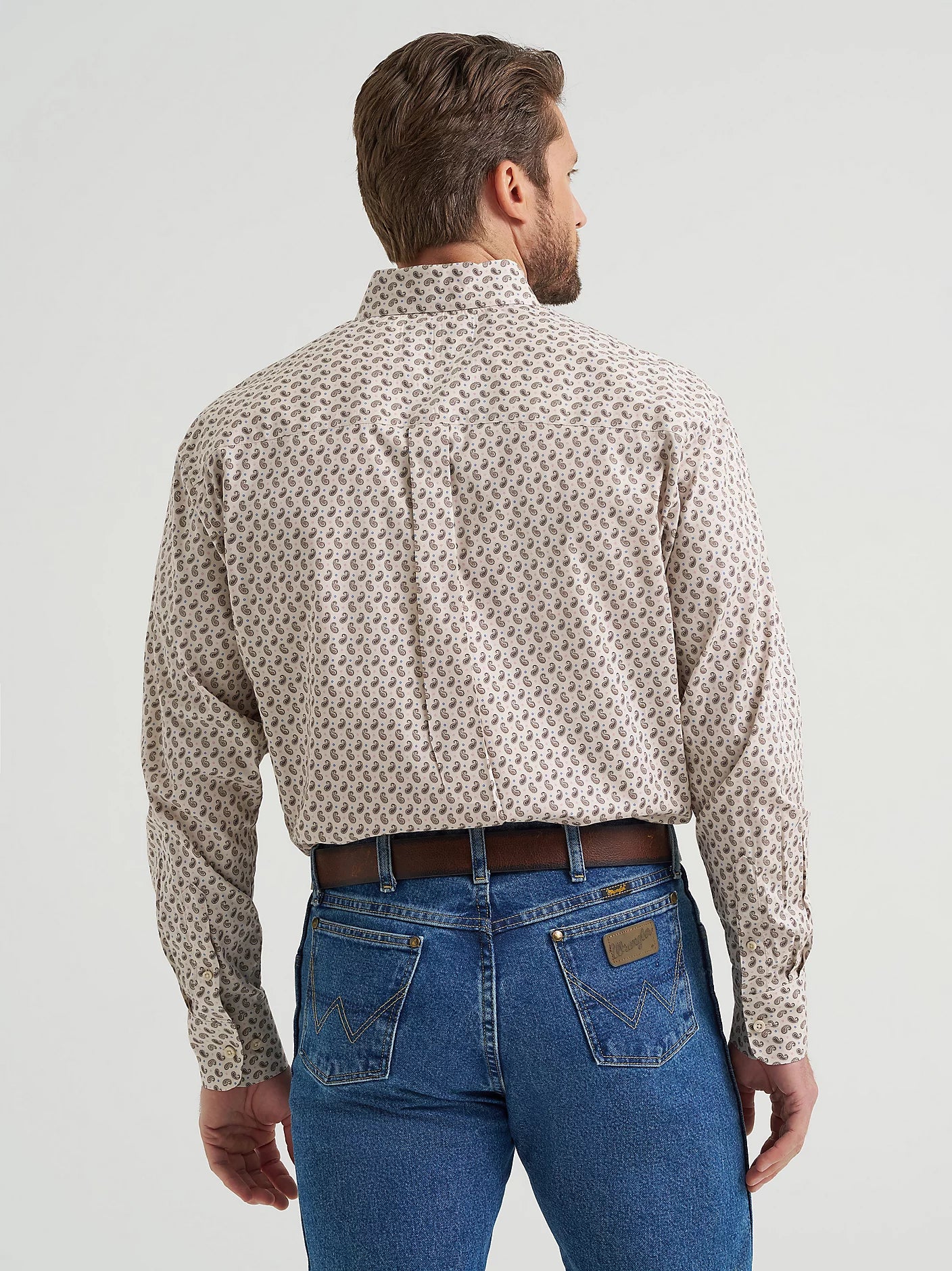 WRANGLER MEN GEORGE STRAIT LS SHIRT -112369580