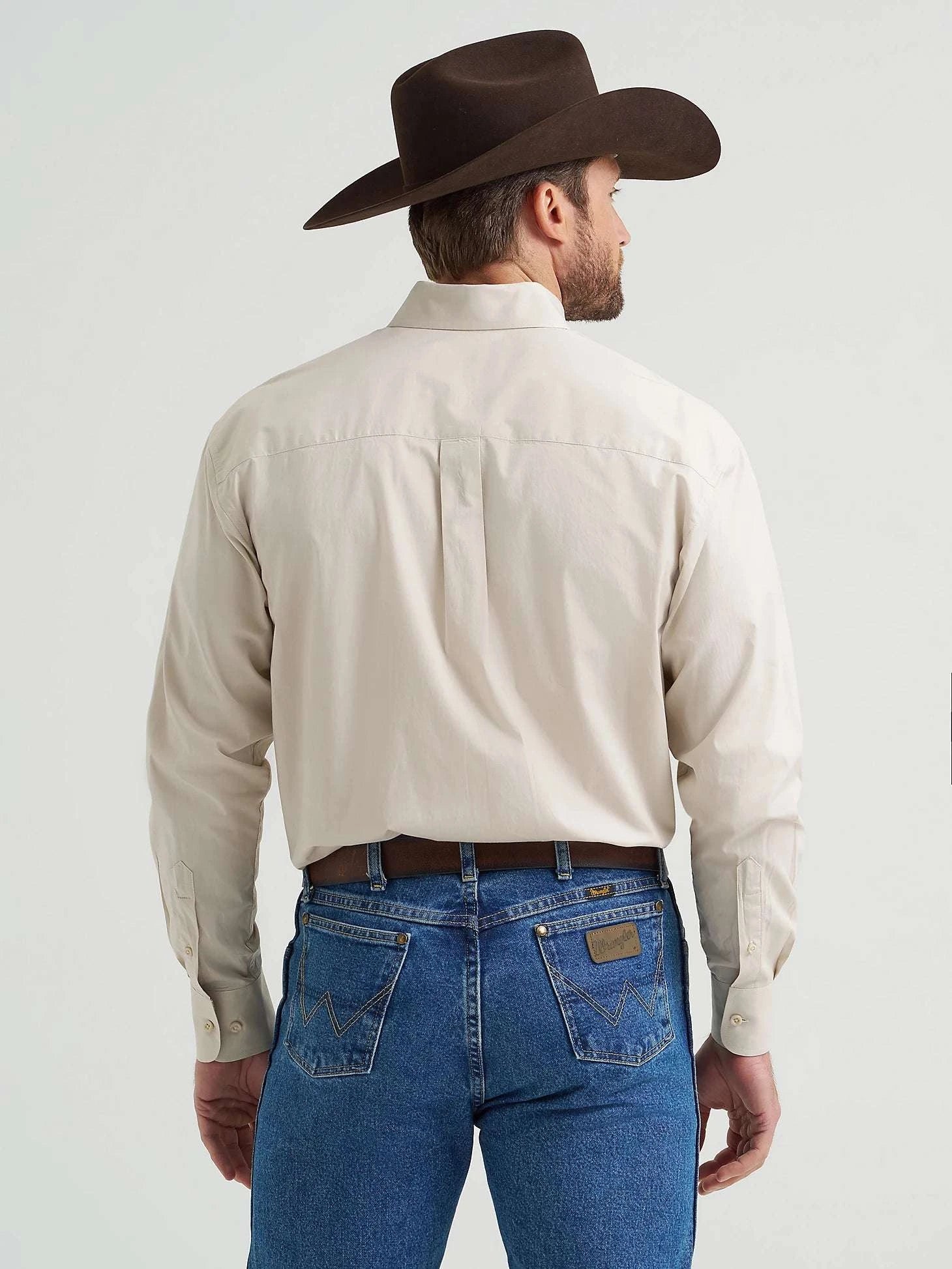 WRANGLER MEN GEORGE STRAIT LS SHIRT 112369608 Laherradurawwnc.com