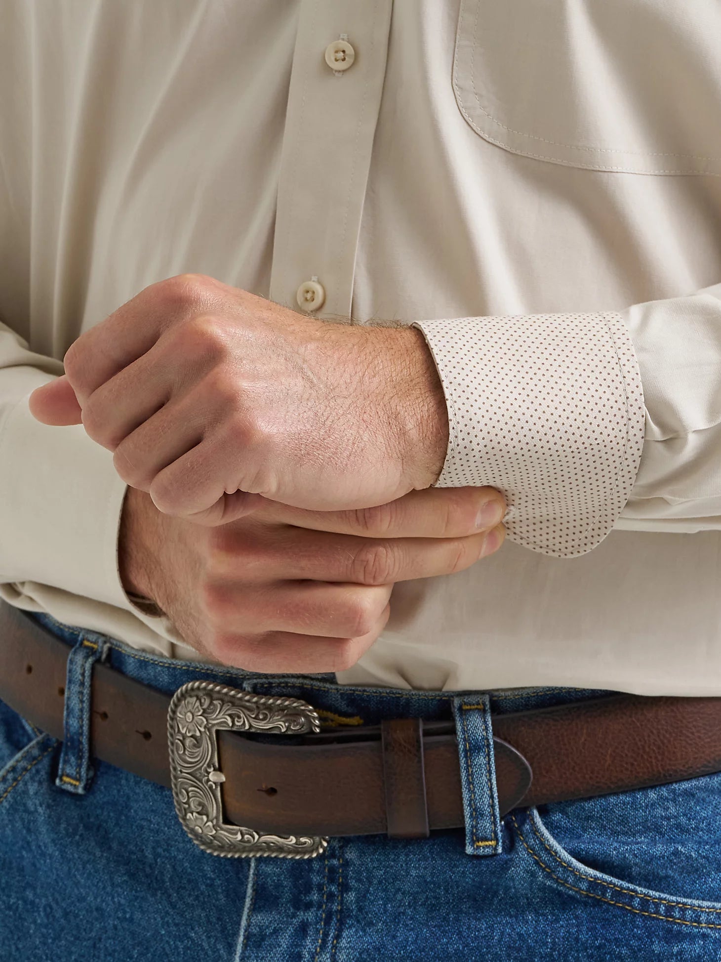 WRANGLER MEN GEORGE STRAIT LS SHIRT 112369608