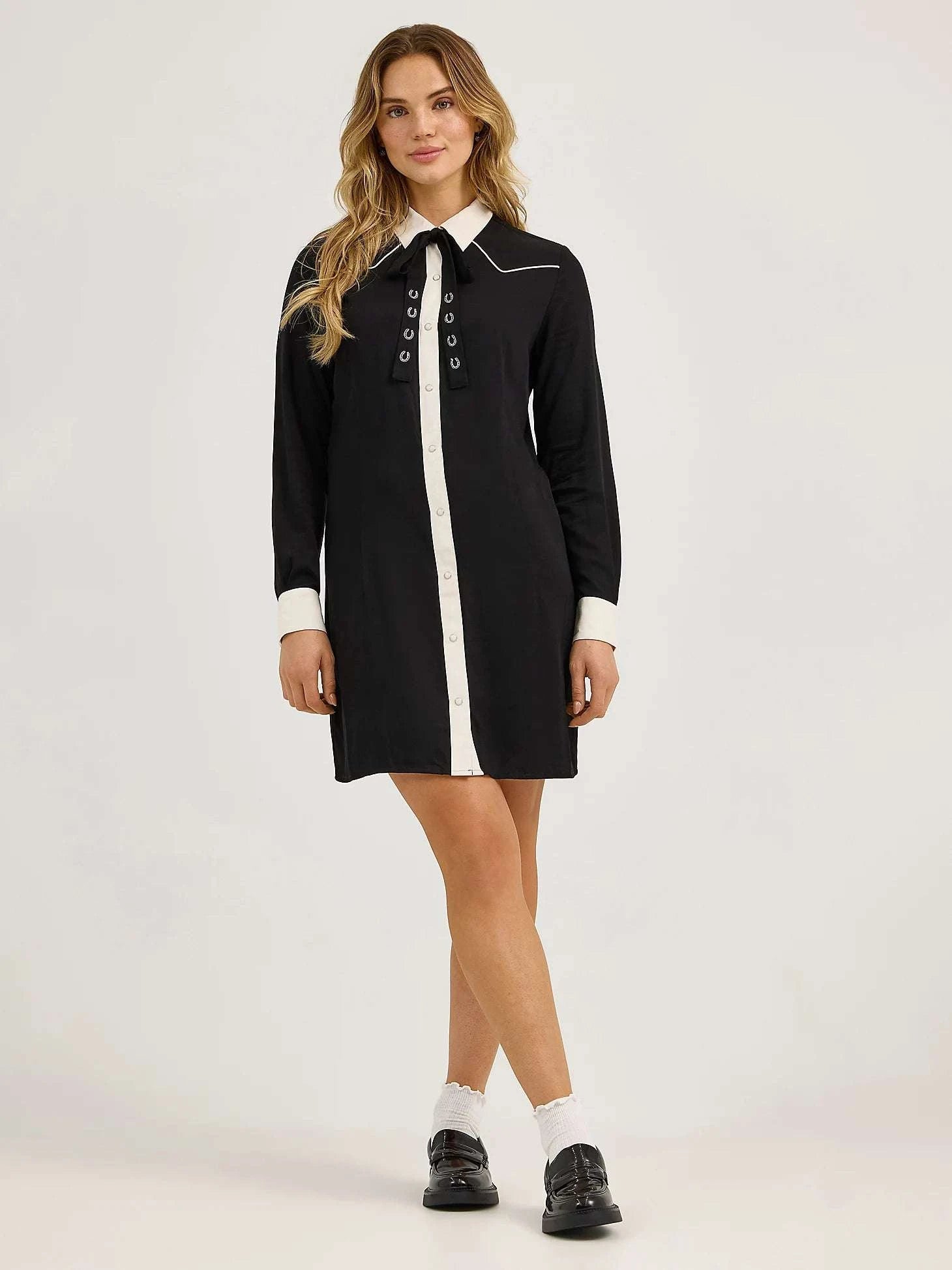 WRANGLER WOMEN DRESS BLACK RETRO 112371834 Laherradurawwnc.com