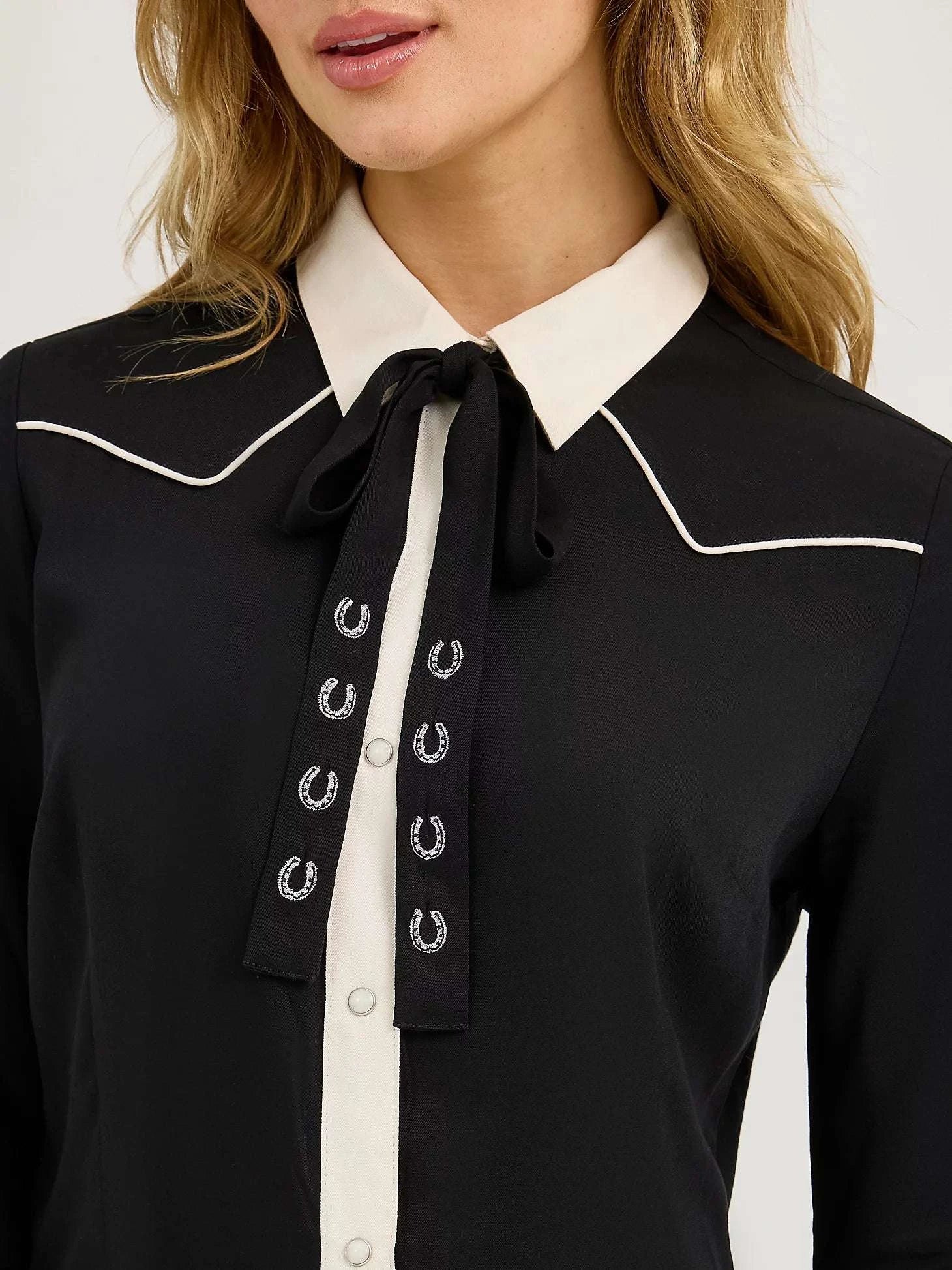 WRANGLER WOMEN DRESS BLACK RETRO 112371834 Laherradurawwnc.com